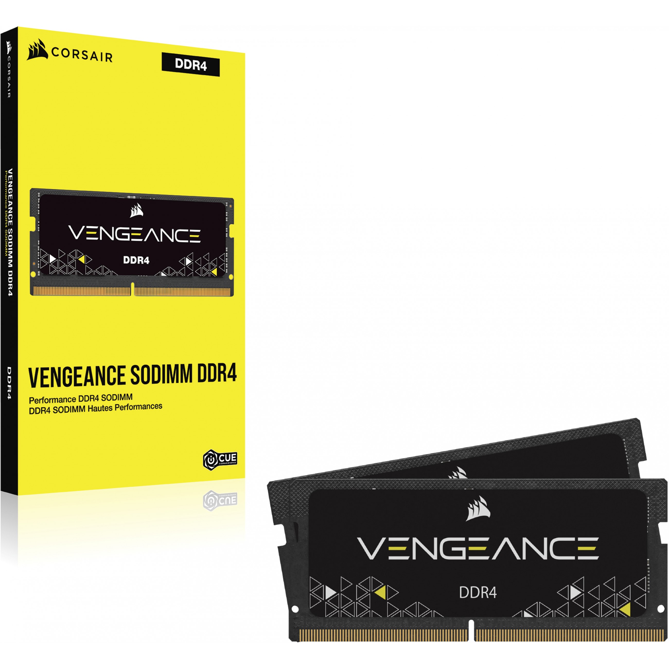 SO DDR4  16GB PC 2666 CL18 CORSAIR KIT (2x8GB) VENGEANCE Bla retail
