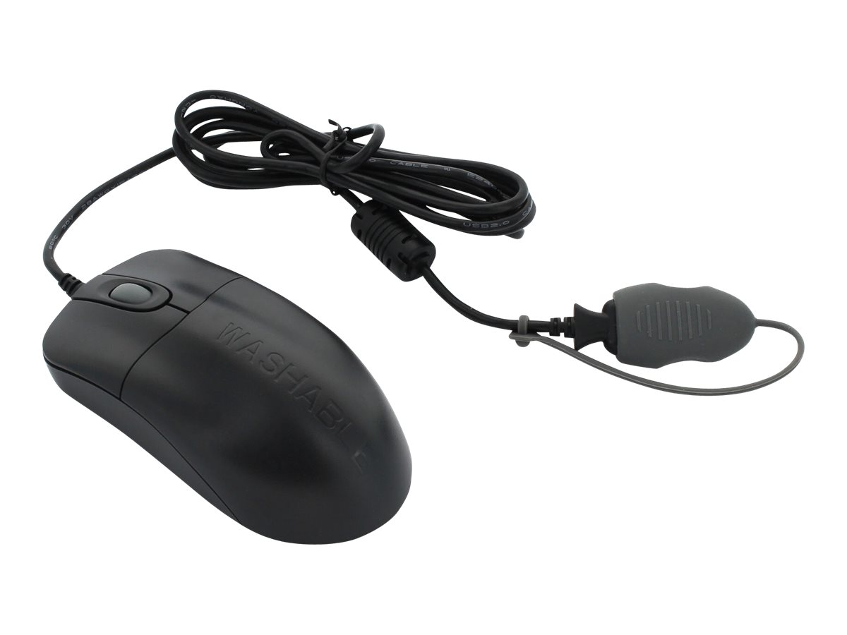 SEAL SHIELD Silver Storm Mouse USB black STM042