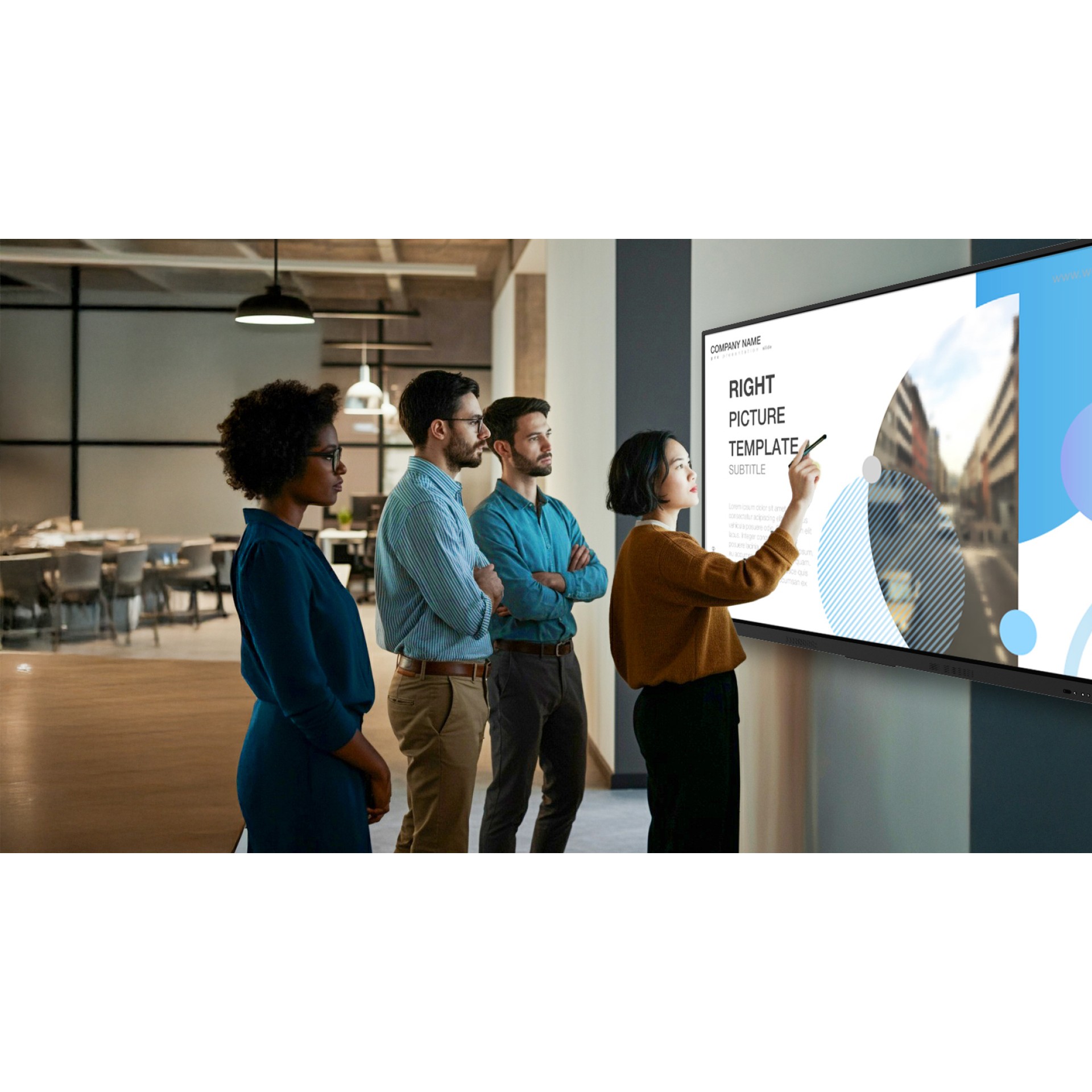 Avocor Digital Signage interactive whiteboard