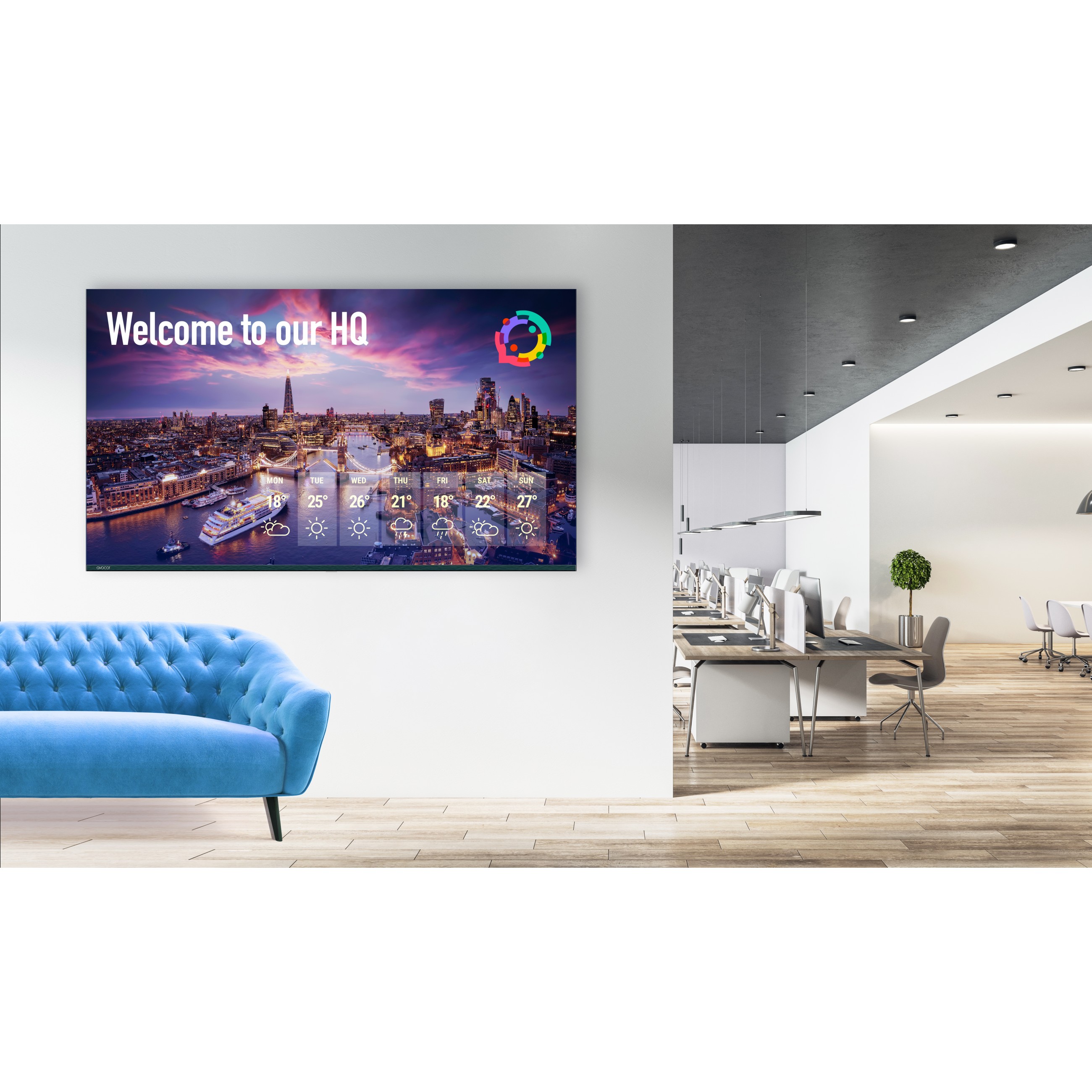 Avocor AVK-5510 Signage Display