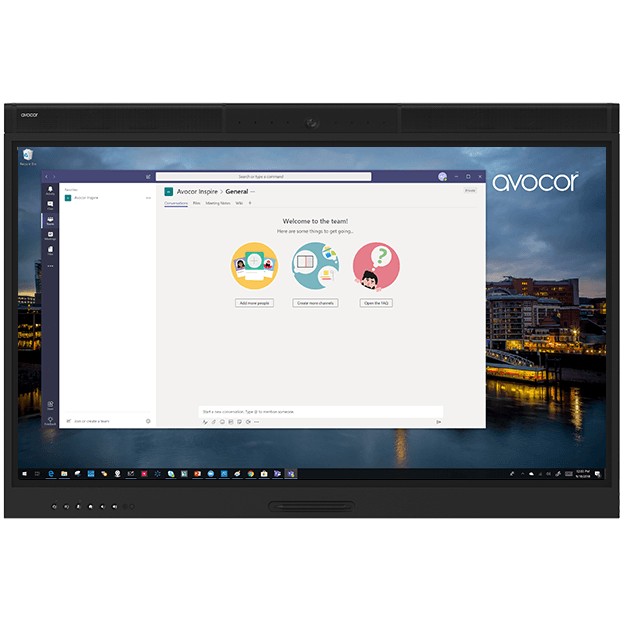 Avocor W series W5555 interactive whiteboard