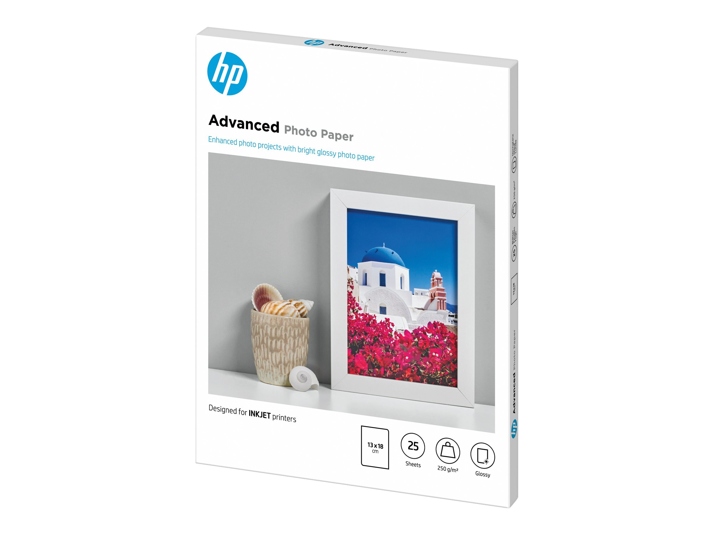 HP advanced Fotopapier glaenzend randlos