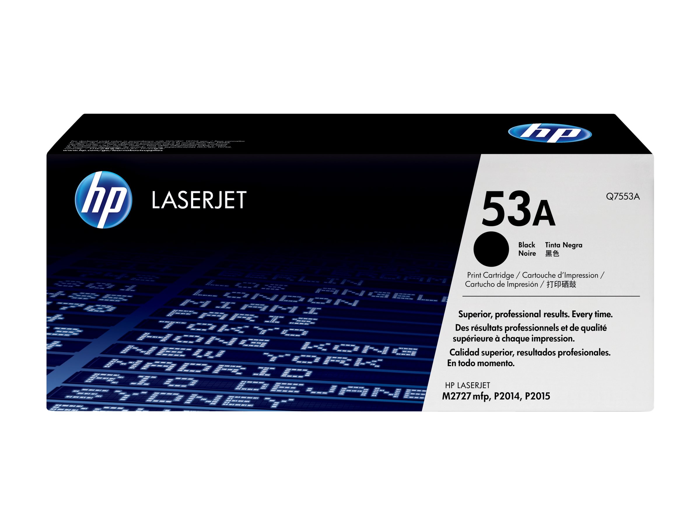 HP Toner Q7553A schwarz 3000 Seiten HV
