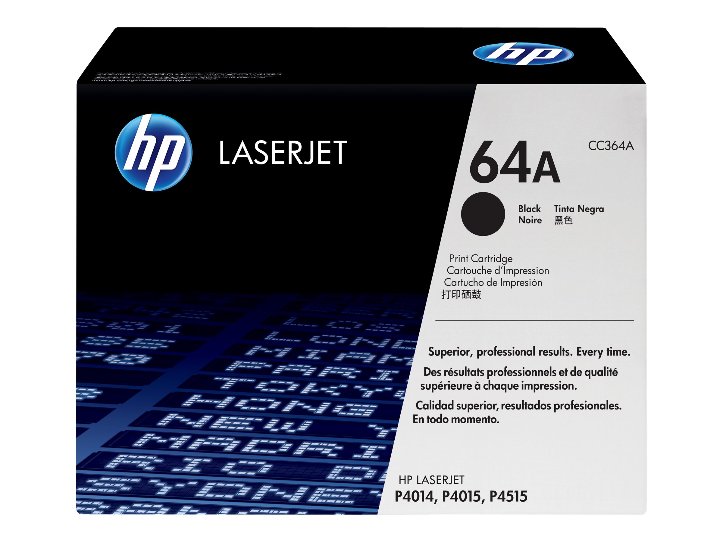 HP 64A Schwarz Original LaserJet Tonerkartusche