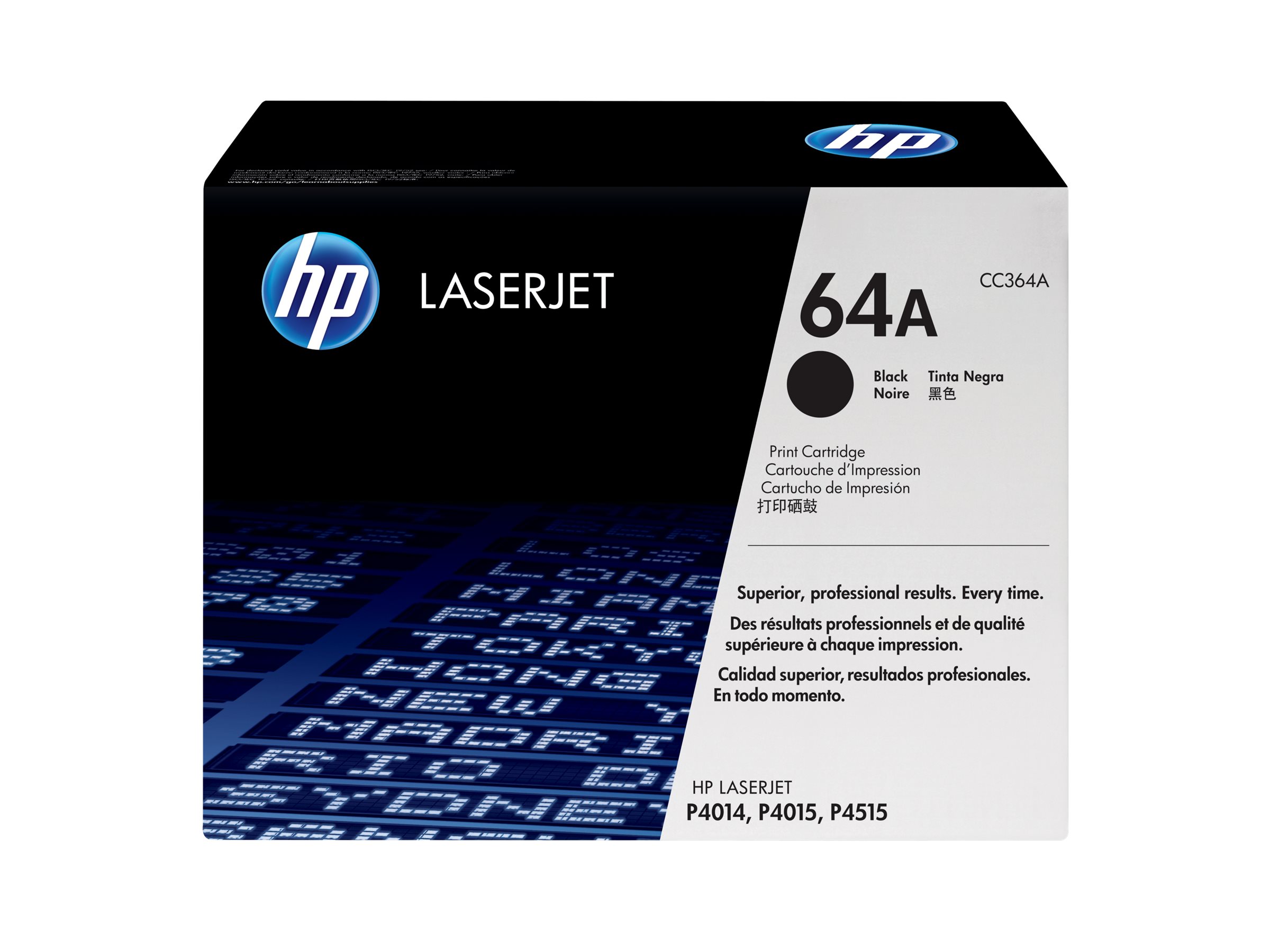 HP 64A Schwarz Original LaserJet Tonerkartusche