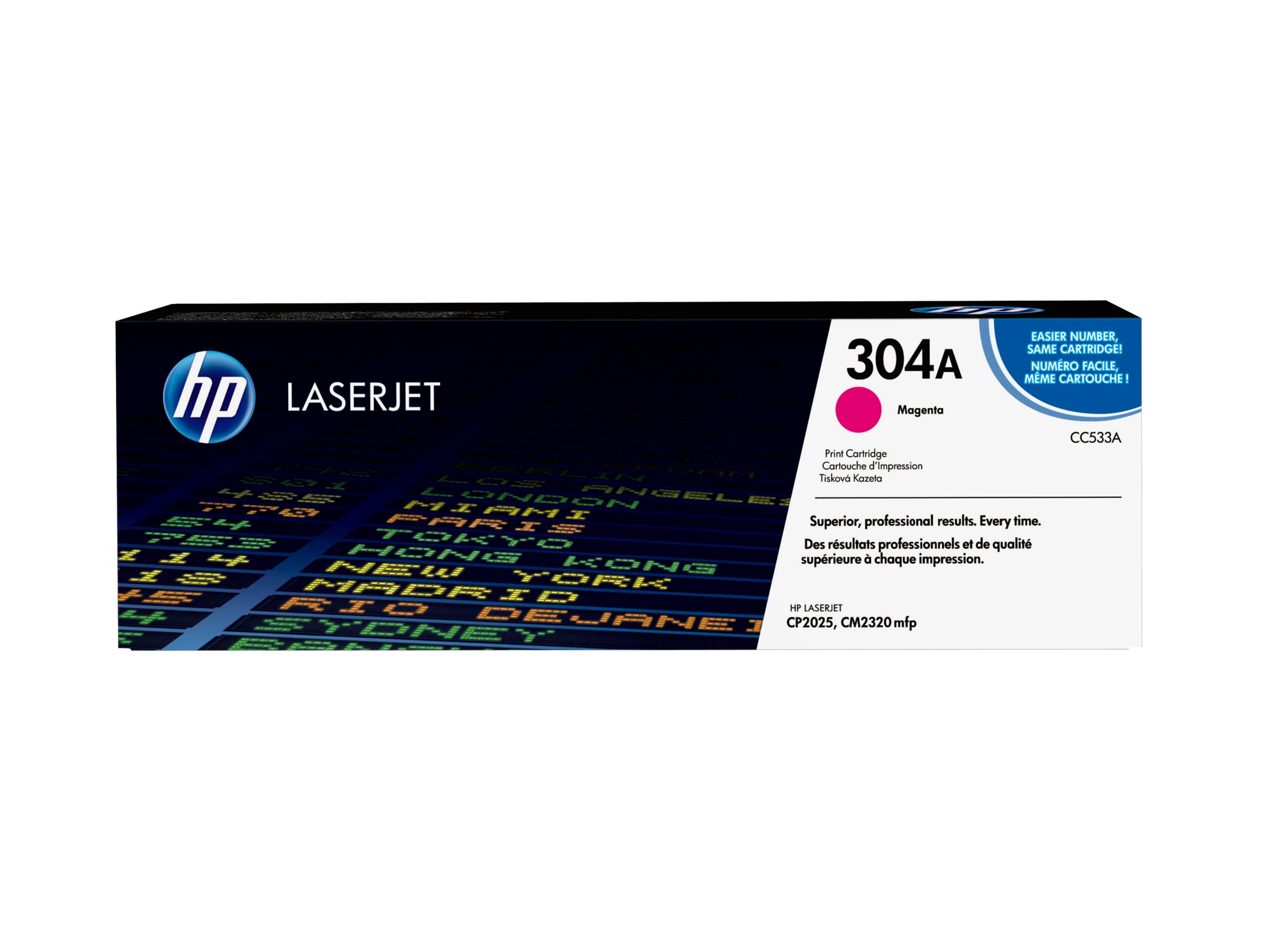 HP Toner CC533A magenta HV ColorSphere