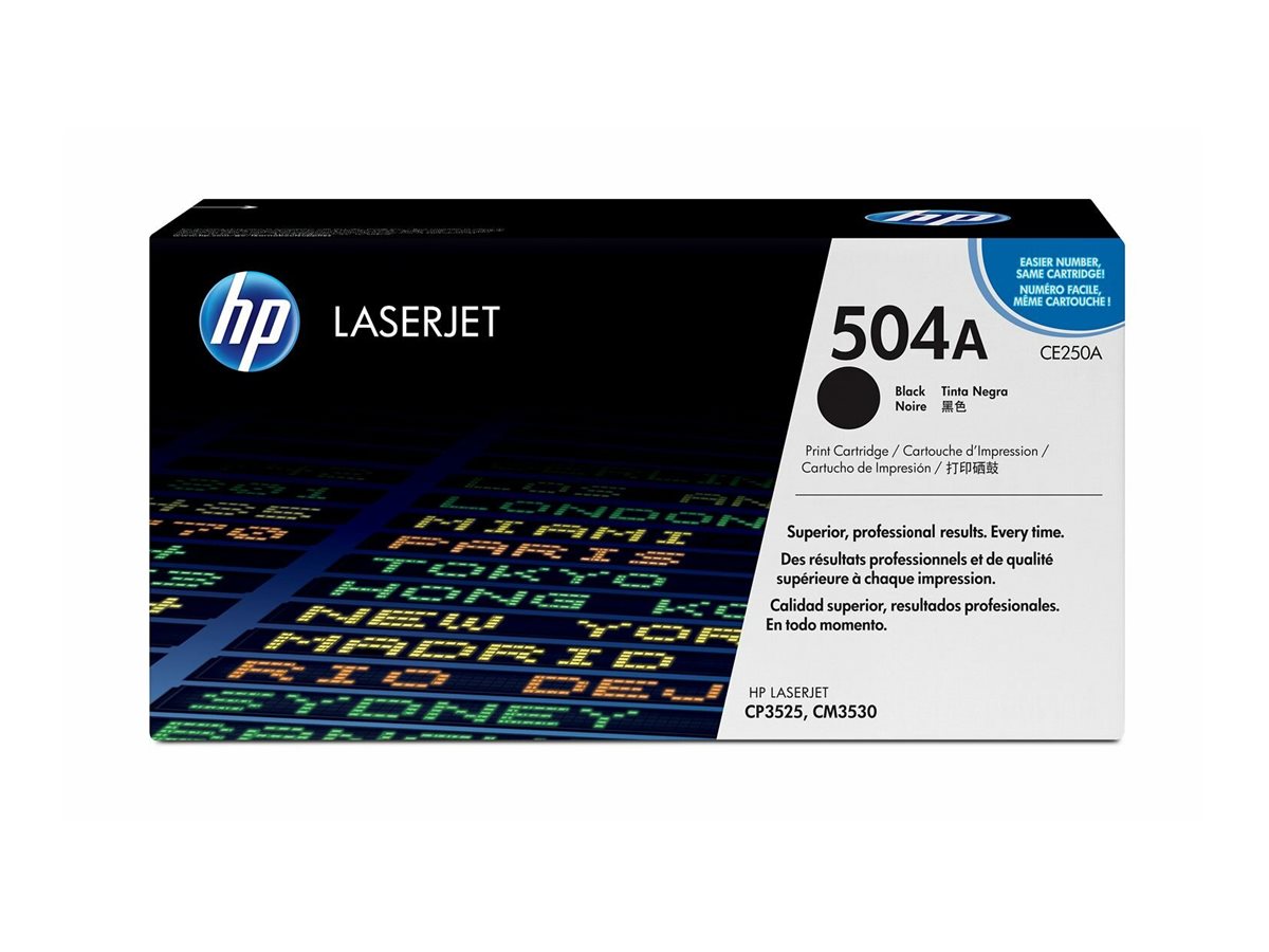 HP Toner CE250A schwarz ColorSphere HV