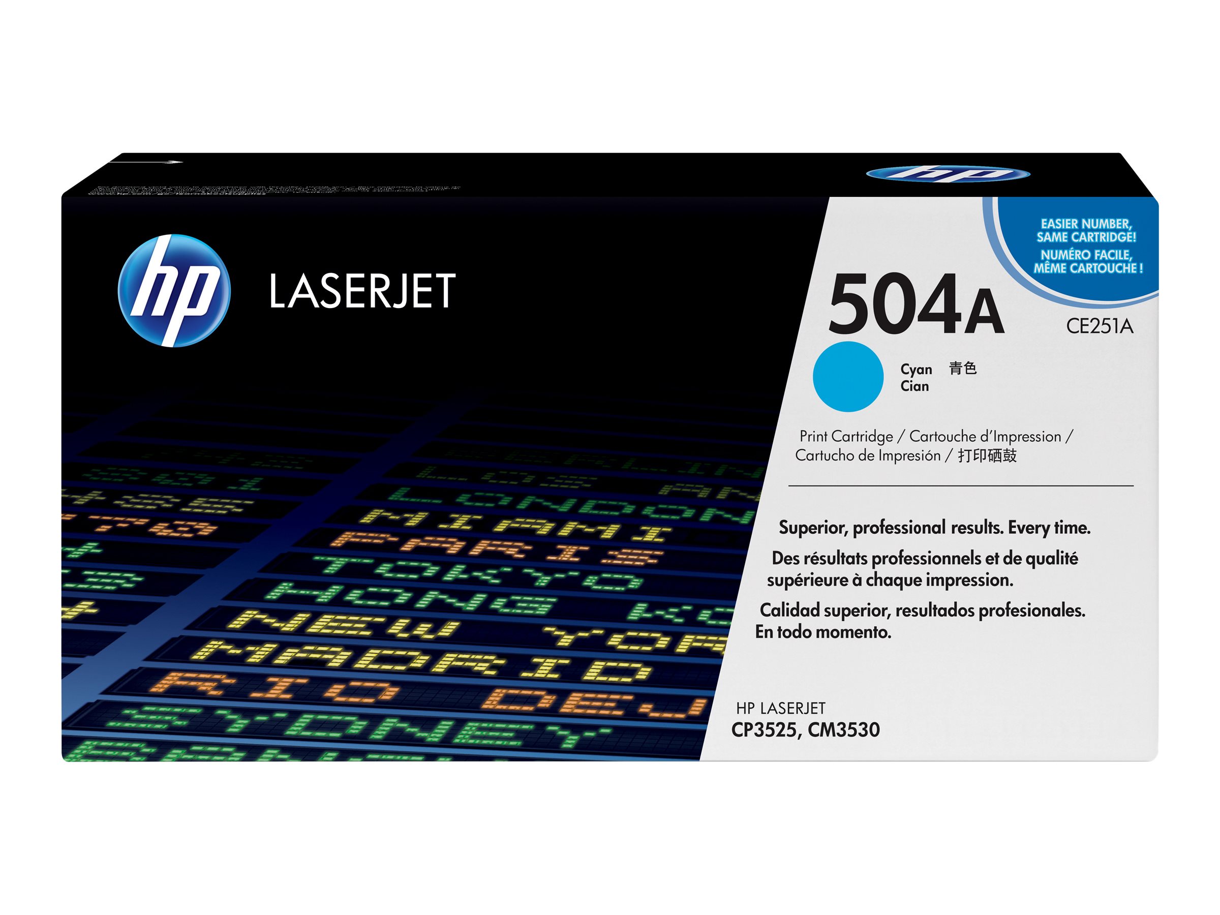 HP Toner CE251A cyan ColorSphere