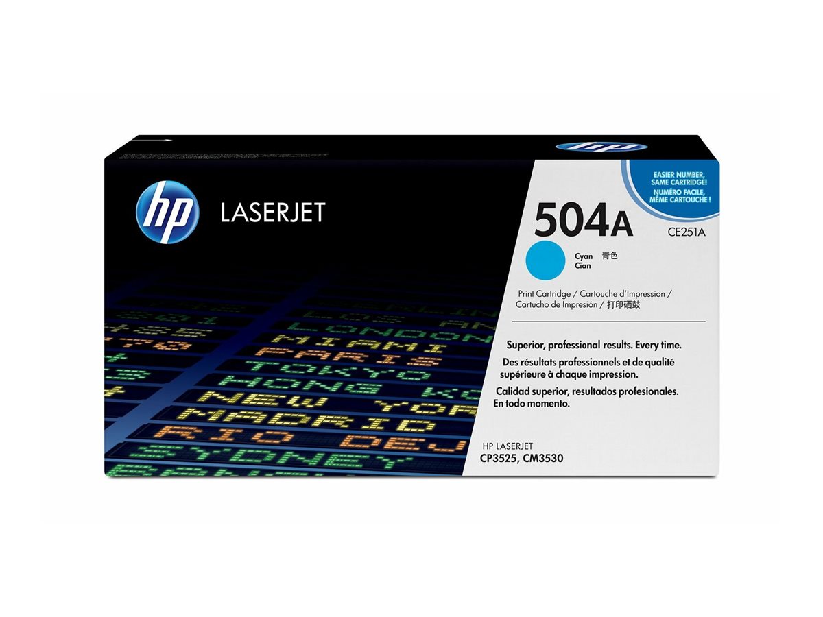 HP Toner CE251A cyan ColorSphere