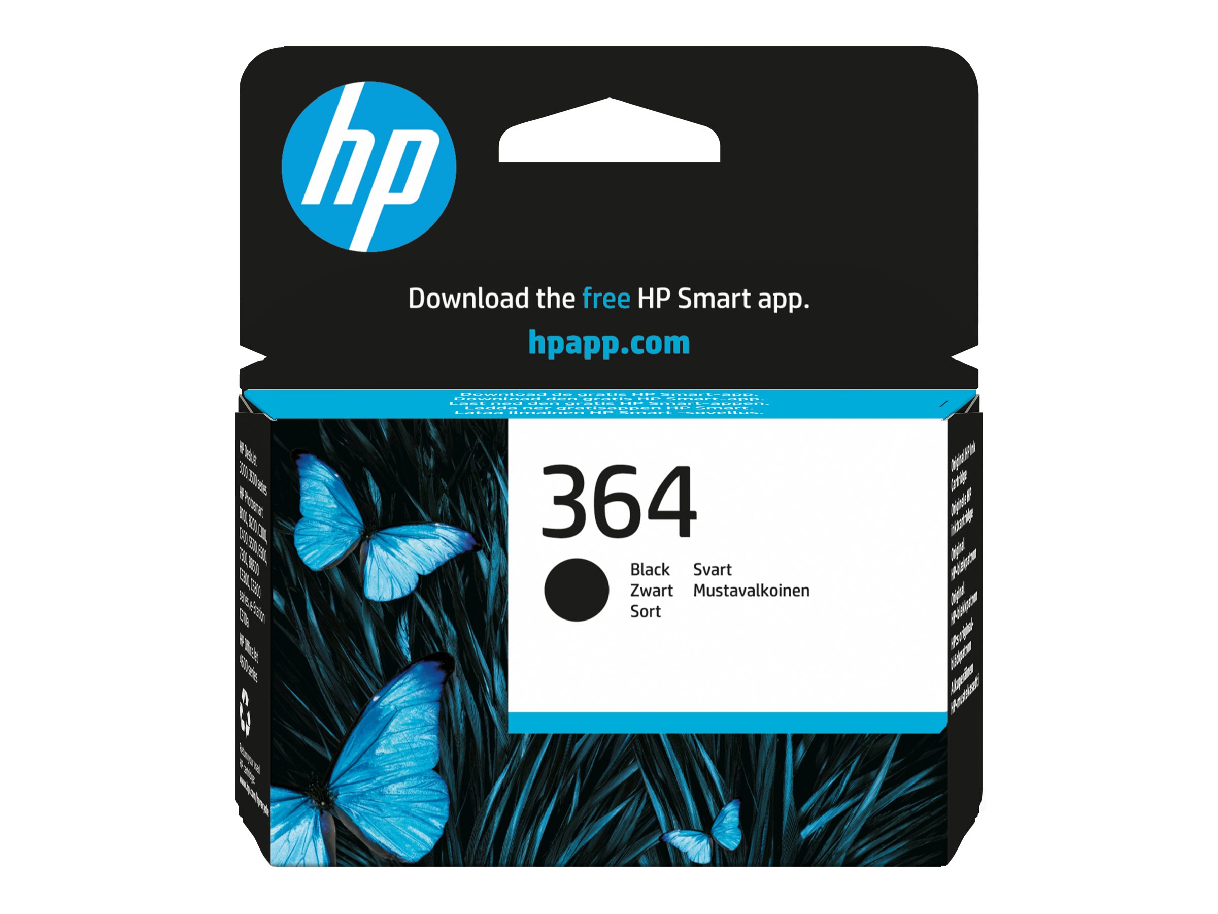 HP 364 Schwarz Original Druckerpatrone
