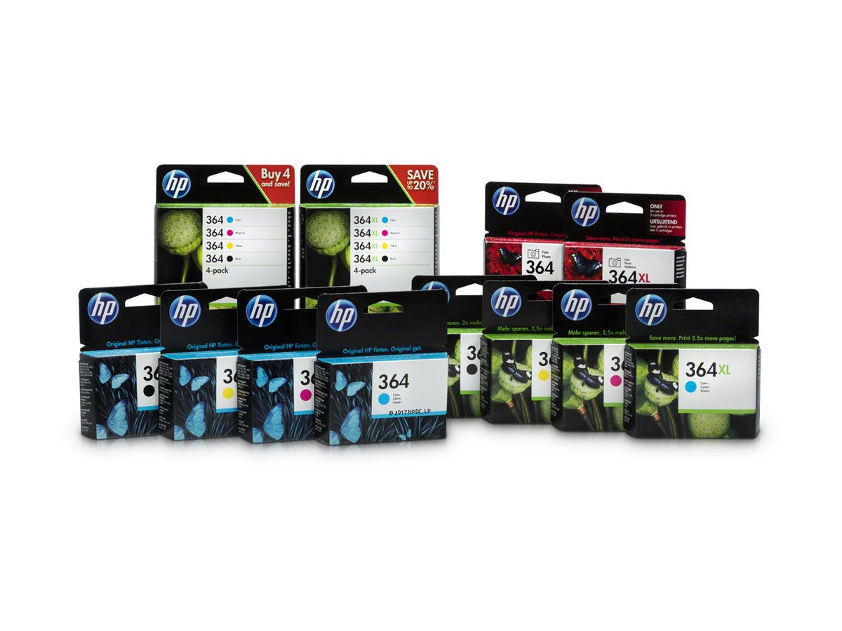 HP 364      Cyan                Tintenpatrone