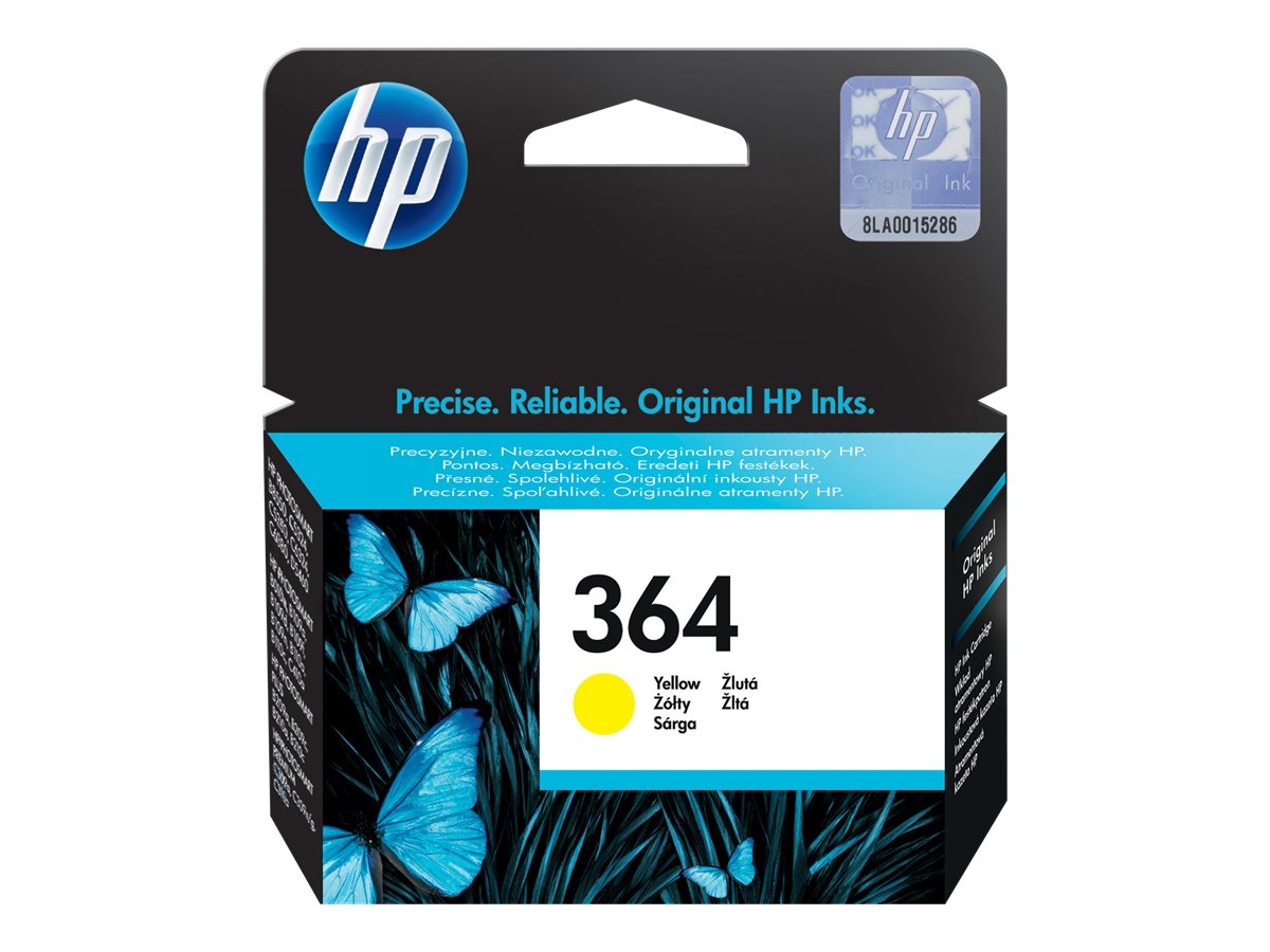 HP 364      Gelb                Tintenpatrone