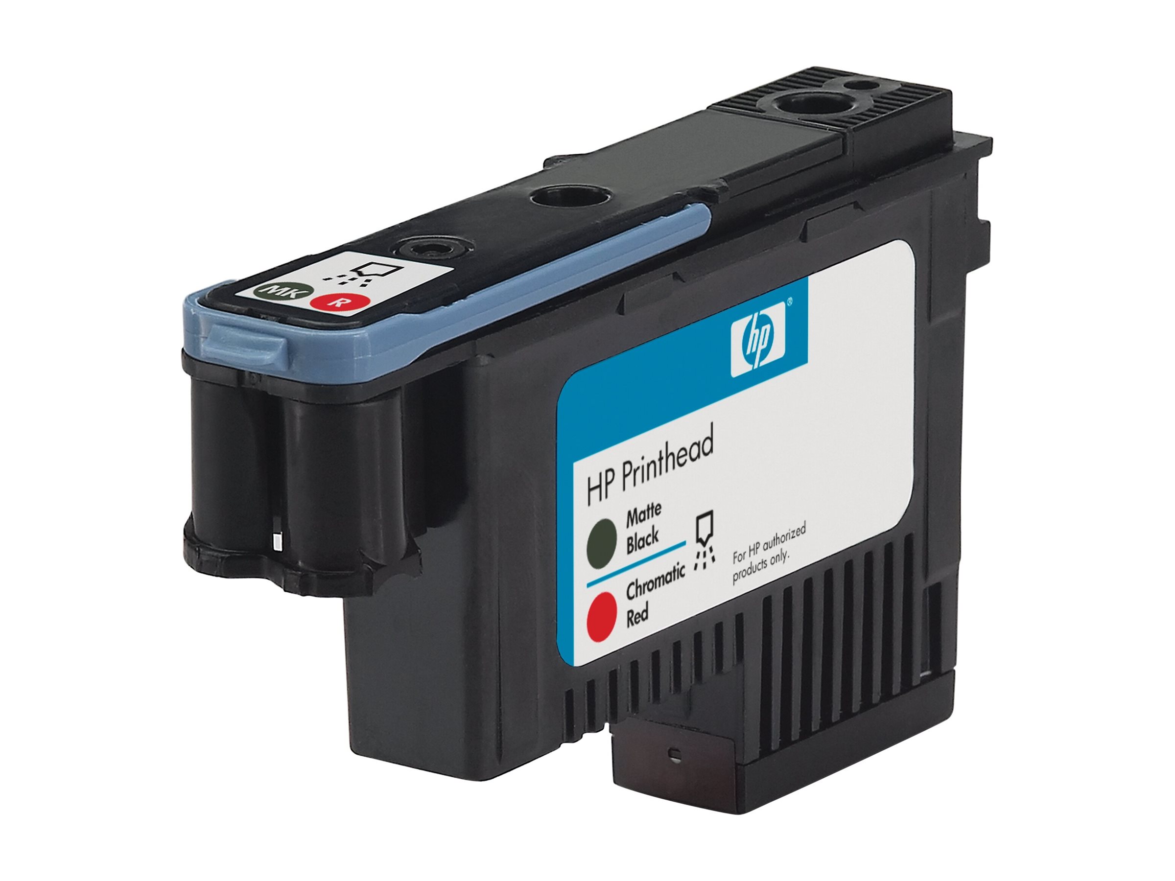 HP 73 Druckkopf mattschwarz/chrom.Rot