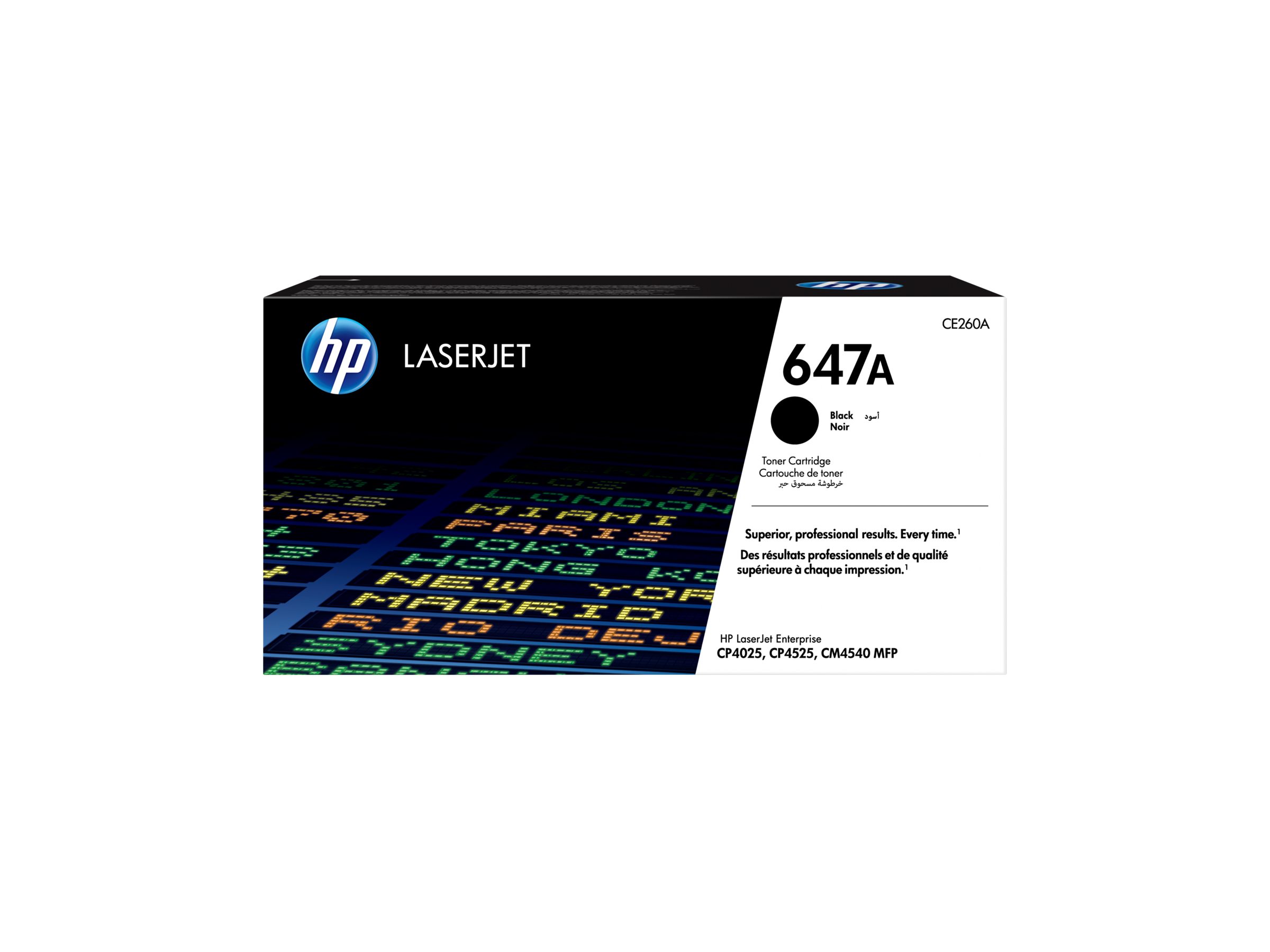 HP 647A Schwarz Original LaserJet Tonerkartusche