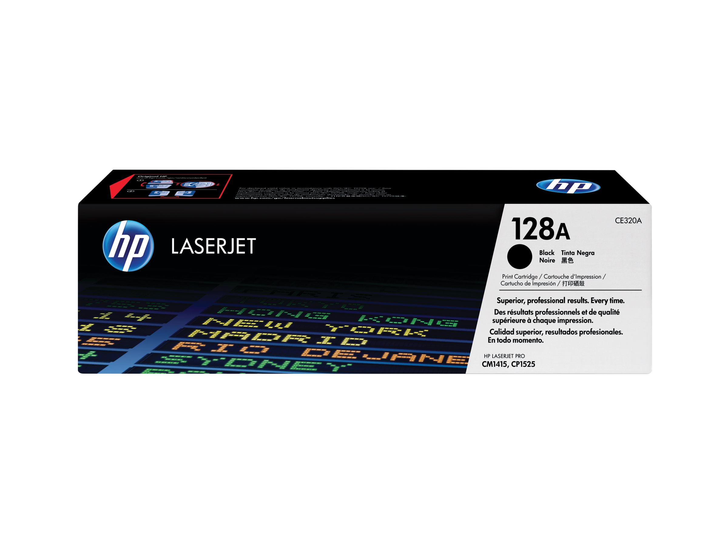 HP 128A Schwarz Original LaserJet Tonerkartusche