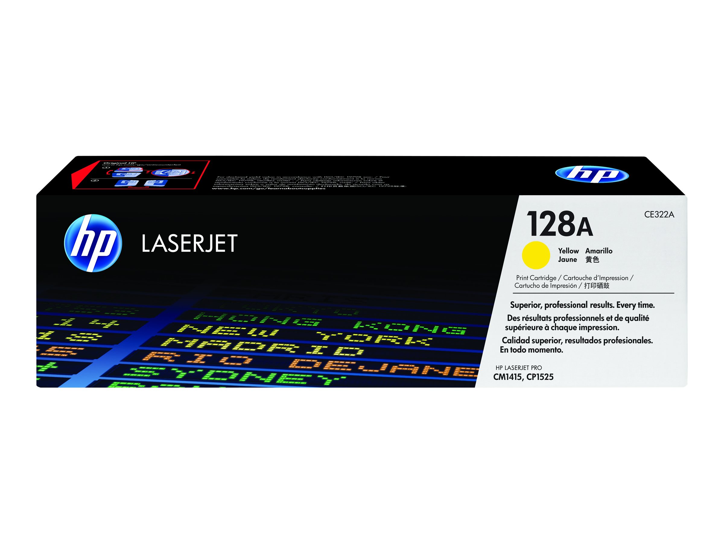HP 128A      Gelb        LaserJet    Tonerpatrone