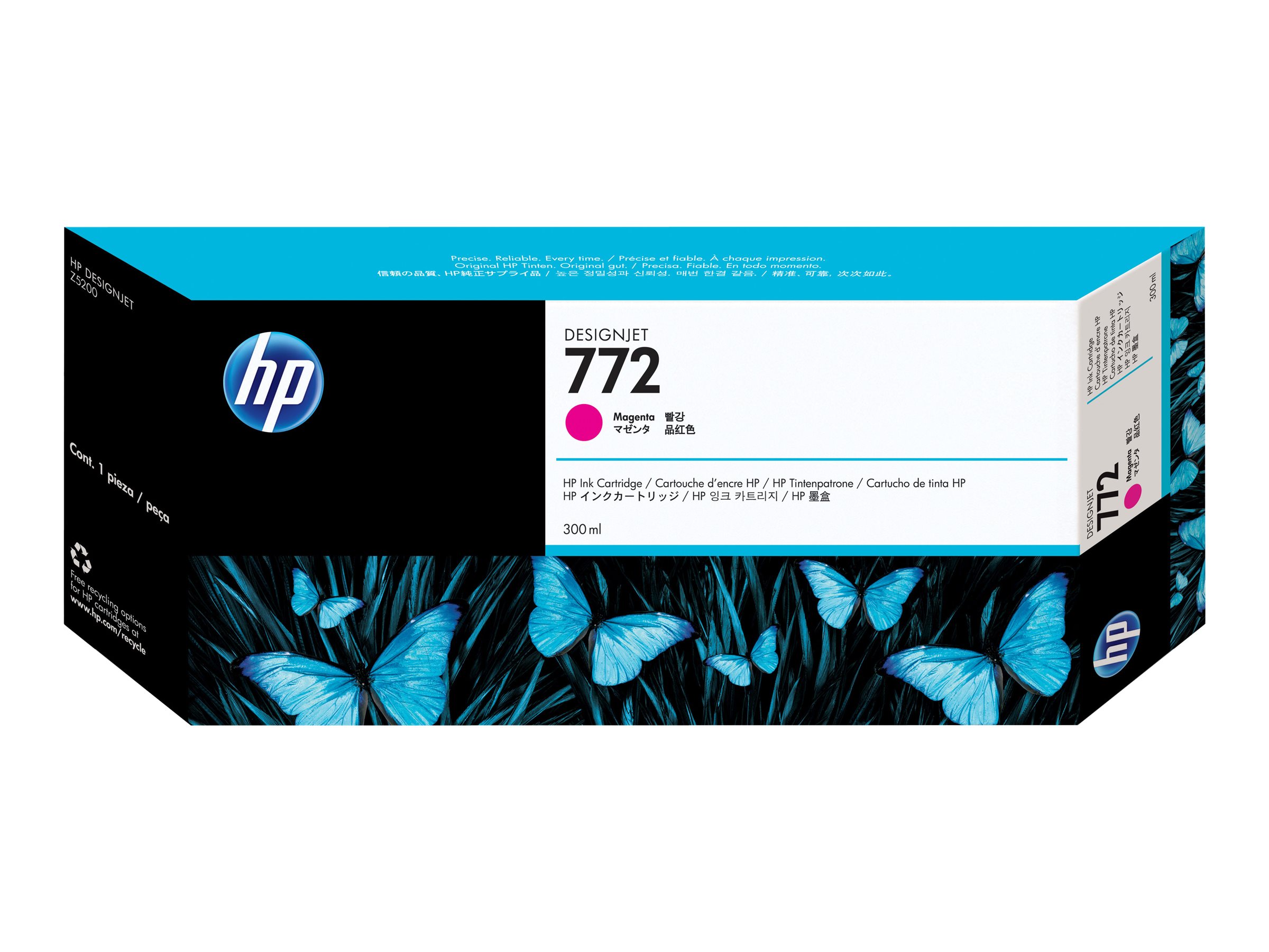 HP 772 Tinte 300ml magenta