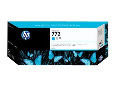 HP 772 Tinte 300ml cyan DesignJet