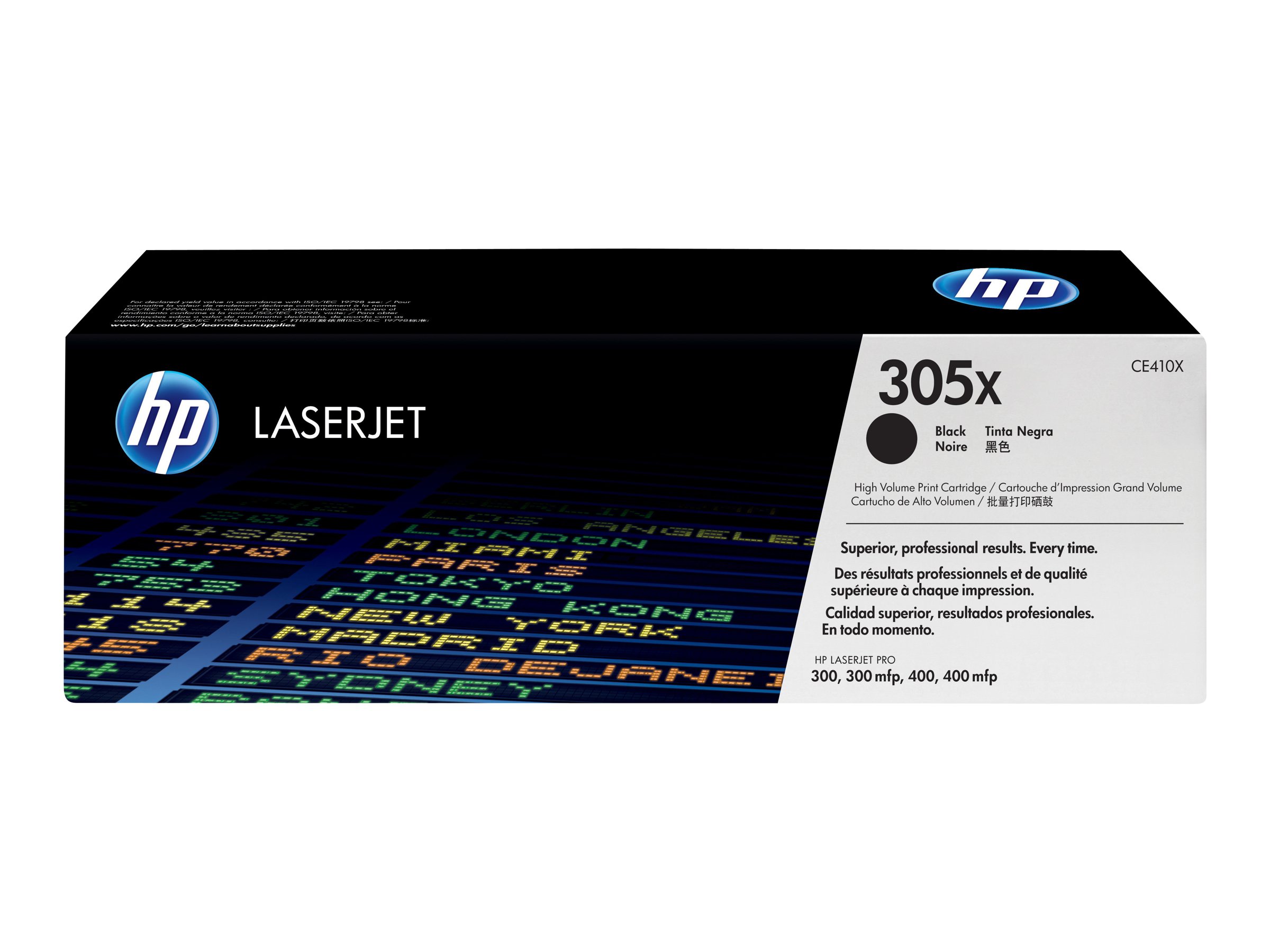 HP 305X Original LaserJet Tonerkartusche mit hoher Reichweite, Schwarz