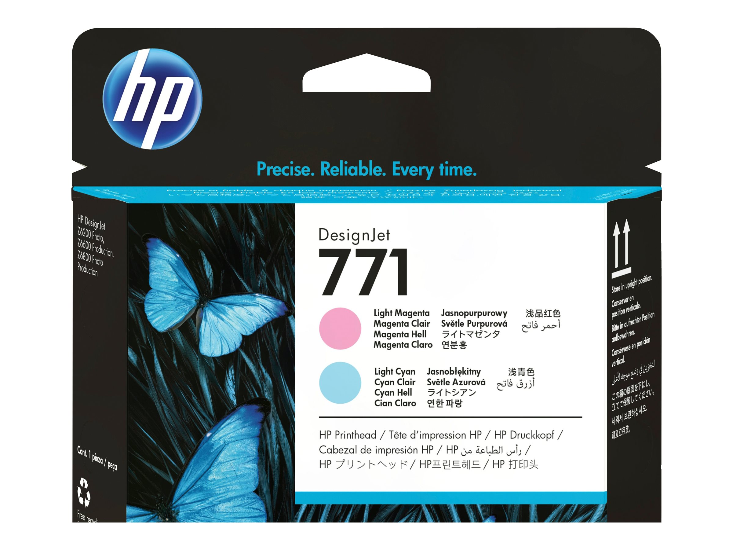 HP 771 Druckkopf hell magenta + hell cya