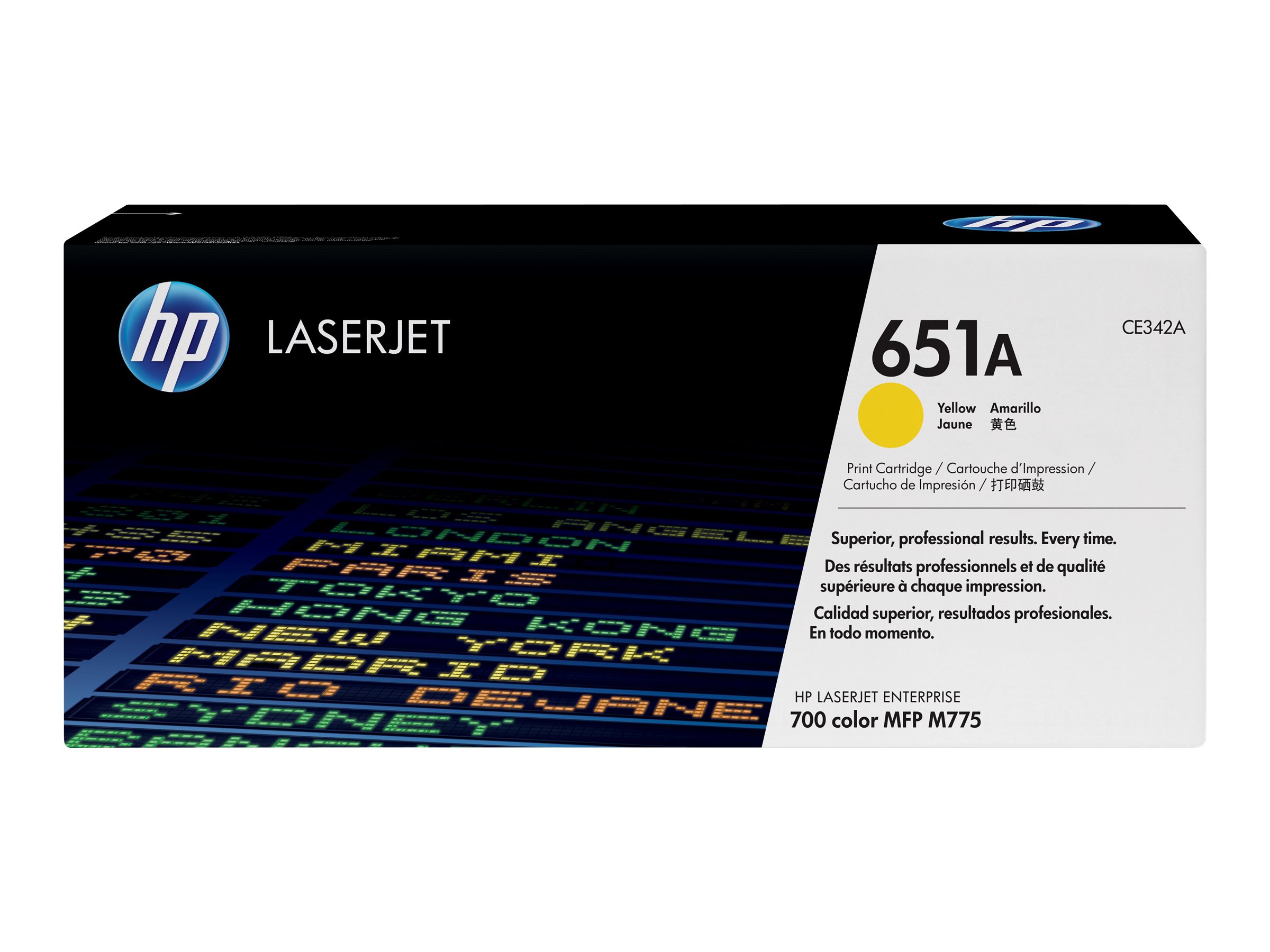 HP 651A Gelb LaserJet Tonerpatrone