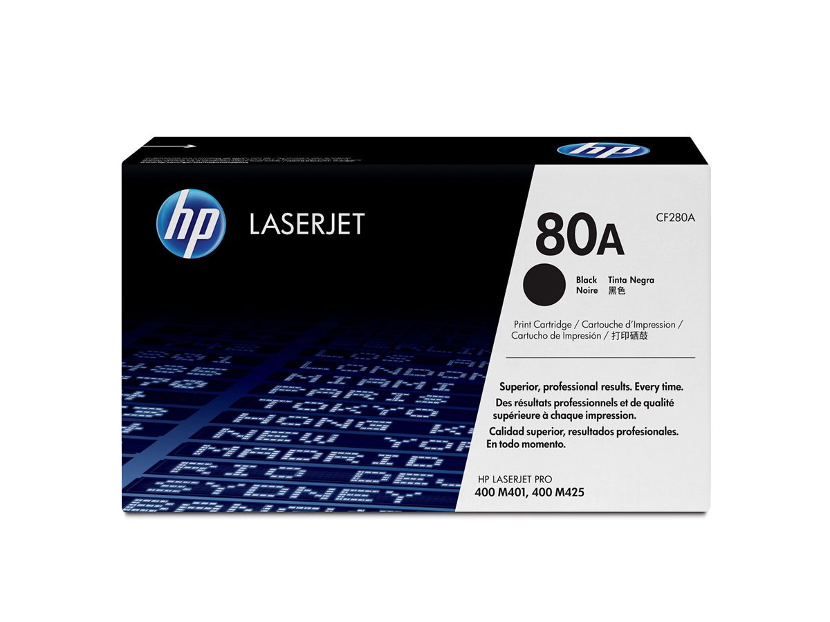 HP 80A Schwarz LaserJet Tonerpatrone