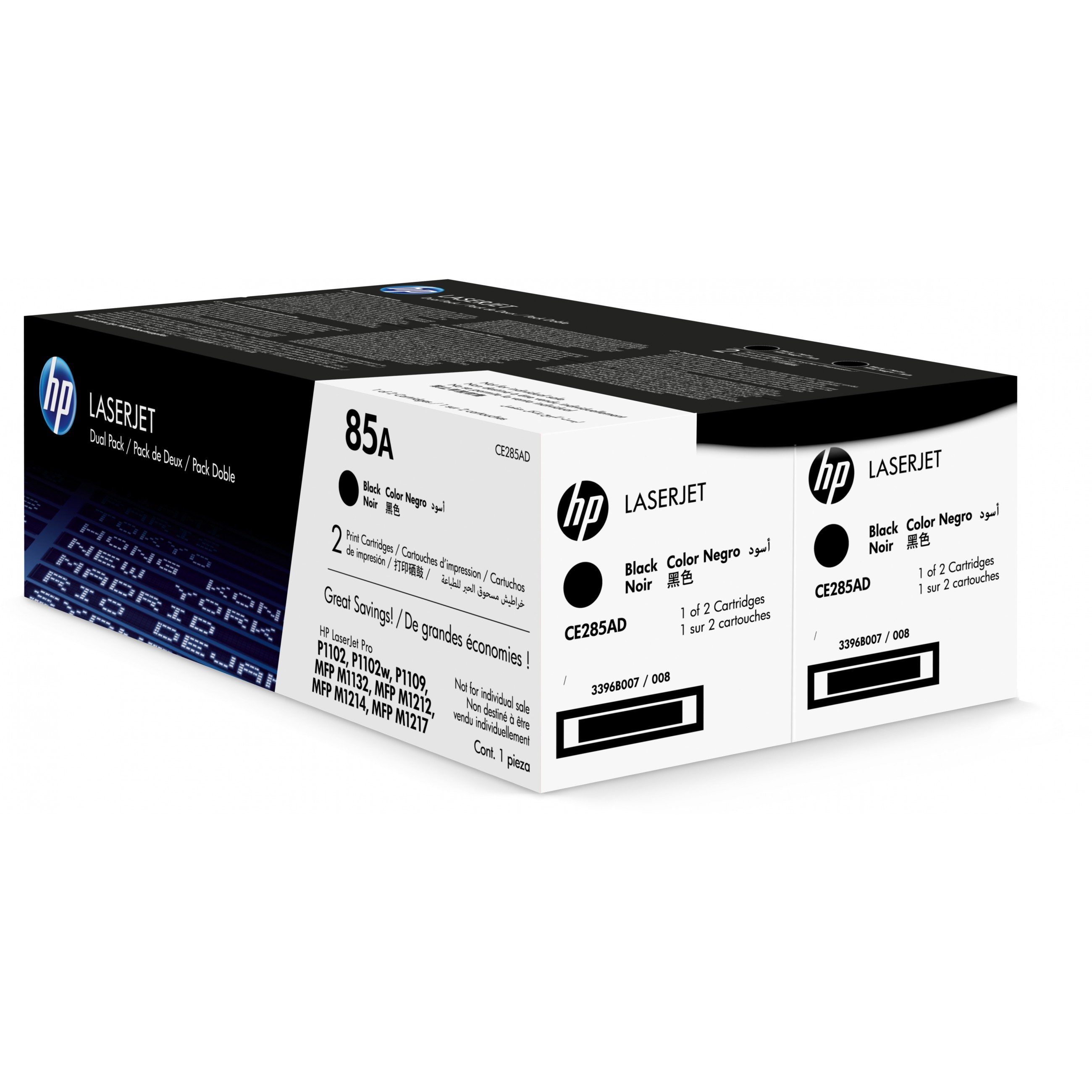HP 2x Toner CE285A black HV
