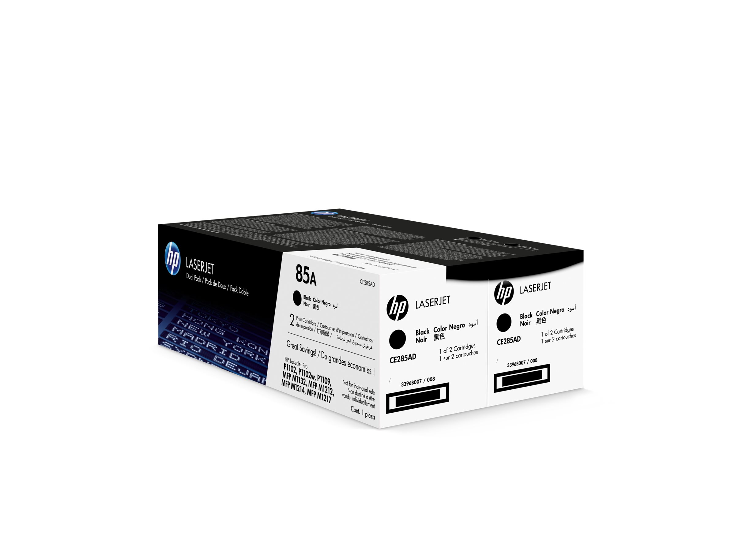 HP 2x Toner CE285A black HV