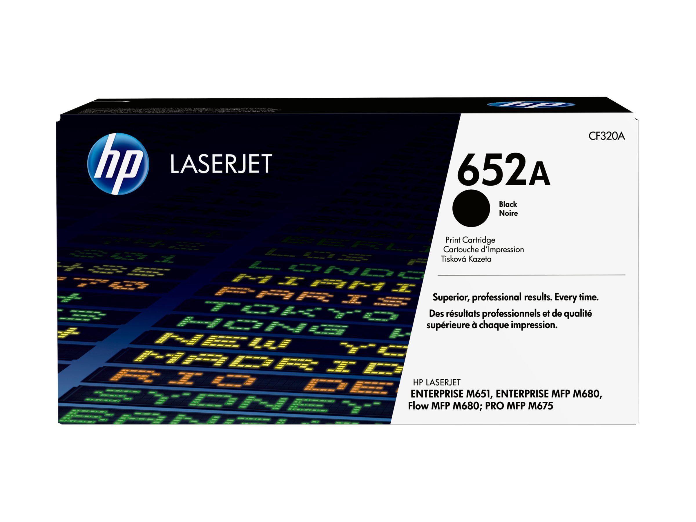 HP 652A Black Toner