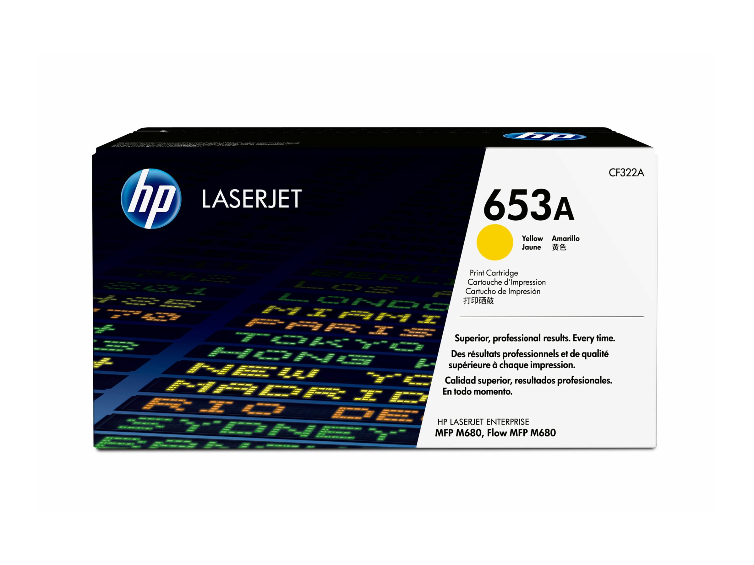 HP 653A Yellow Toner
