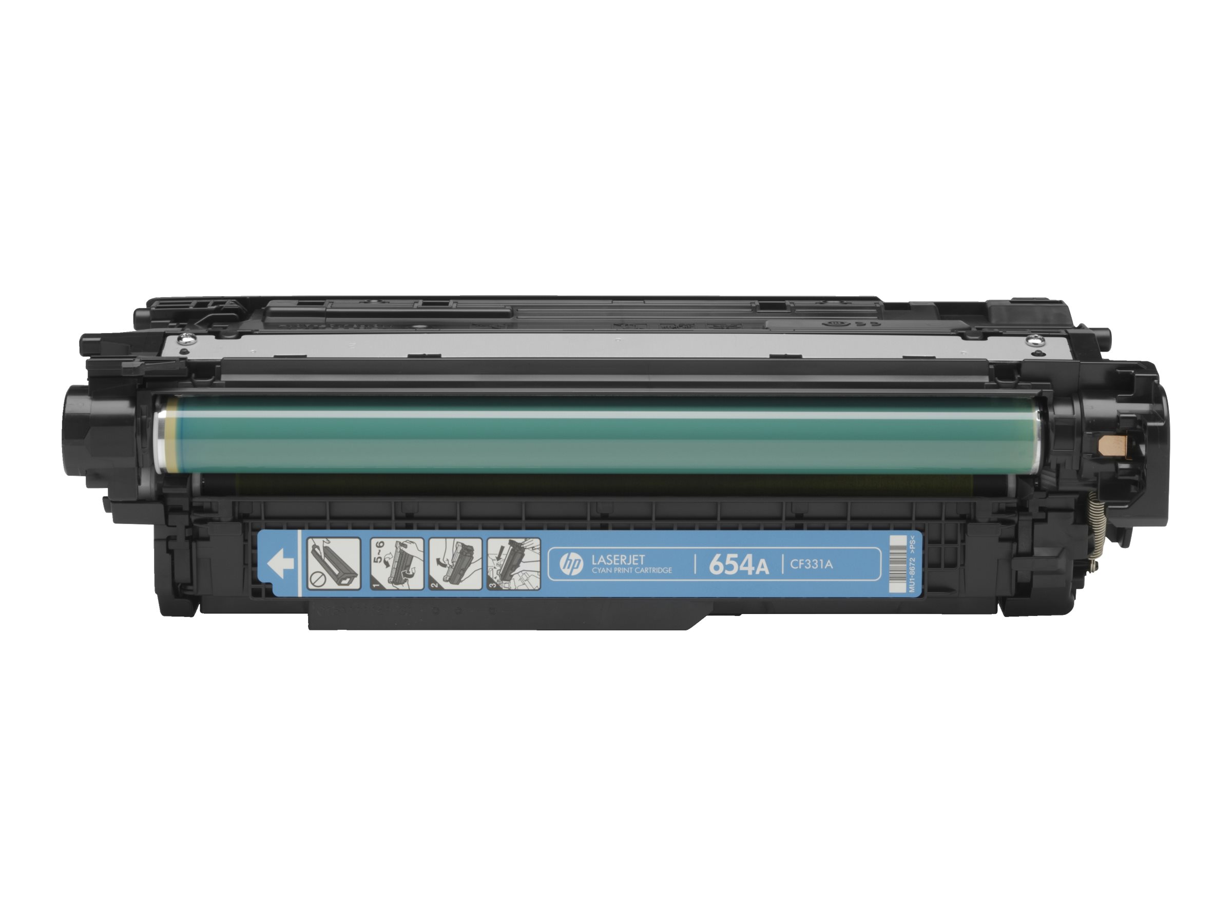 HP 654A Cyan Toner