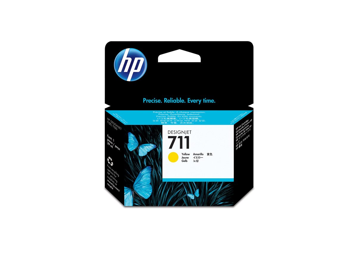 HP 711 Gelb DesignJet Tintenpatrone, 29 ml