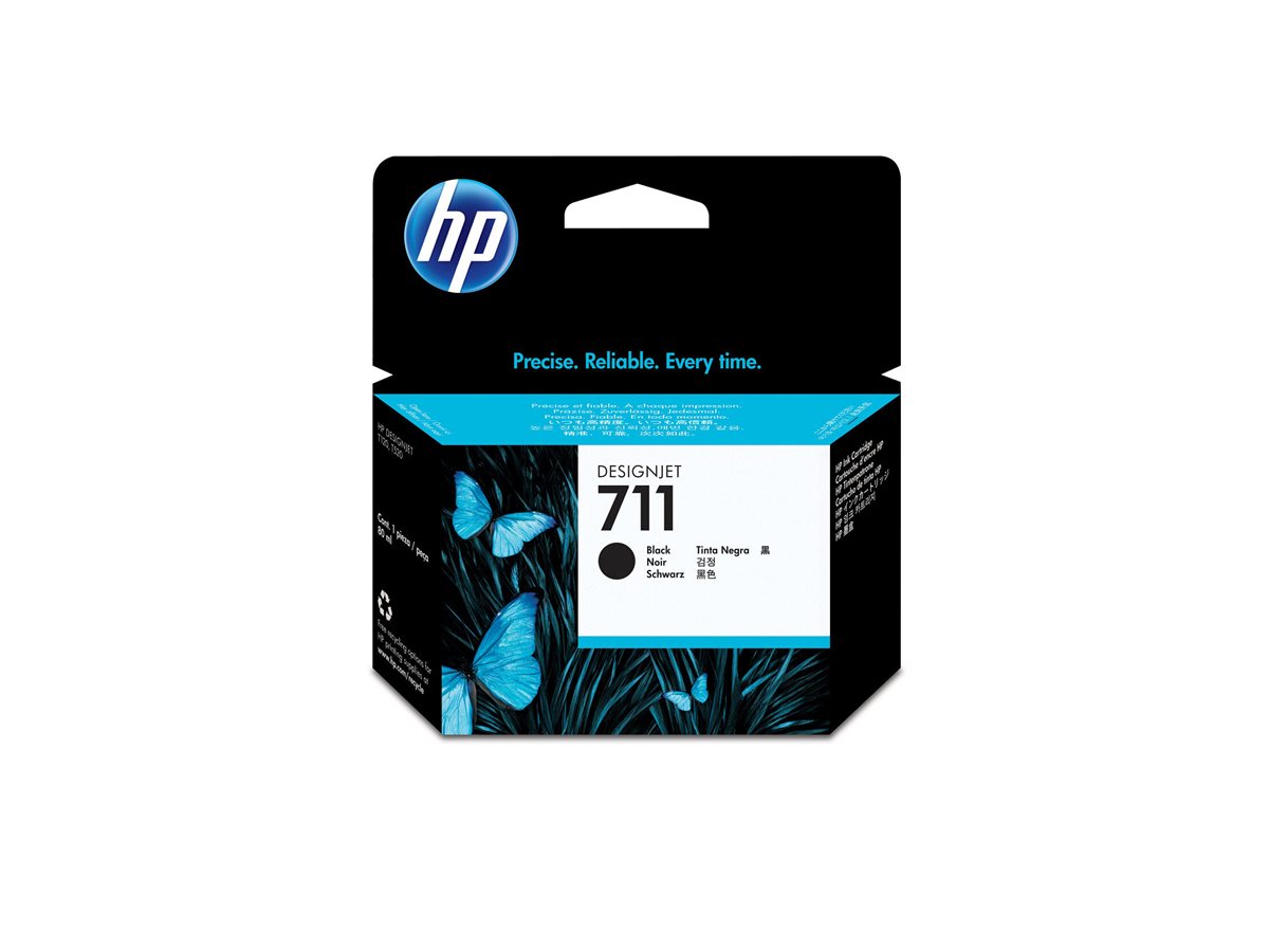HP 711 Tinte schwarz 80 ml DJ T120 520