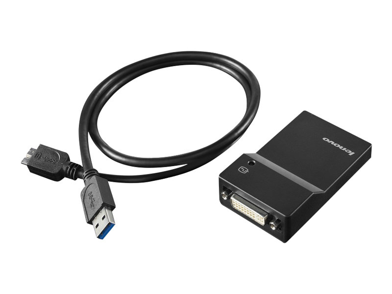 Lenovo USB 3.0 - DVI/VGA USB graphics adapter
