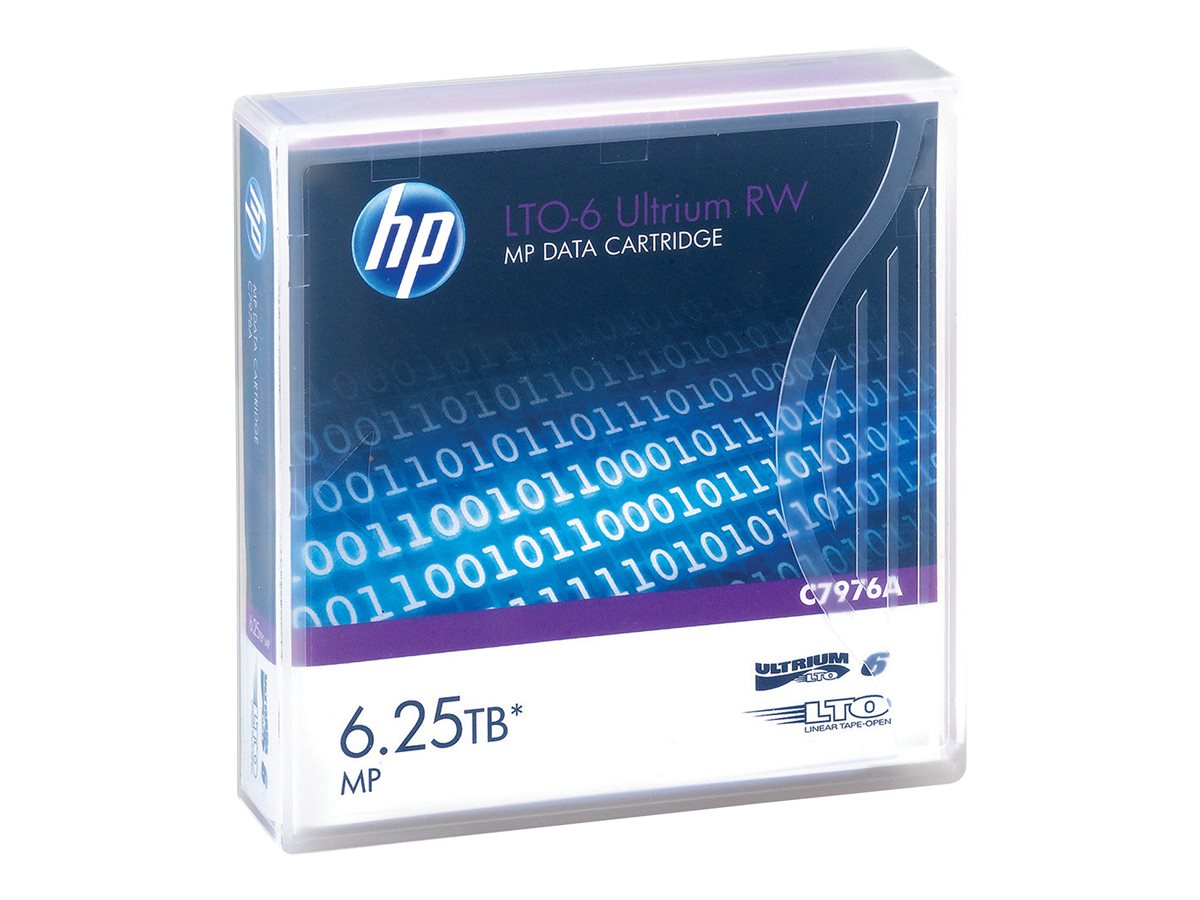 HPE LTO-6 Ultrium 6.25TB RW Data Cartridge