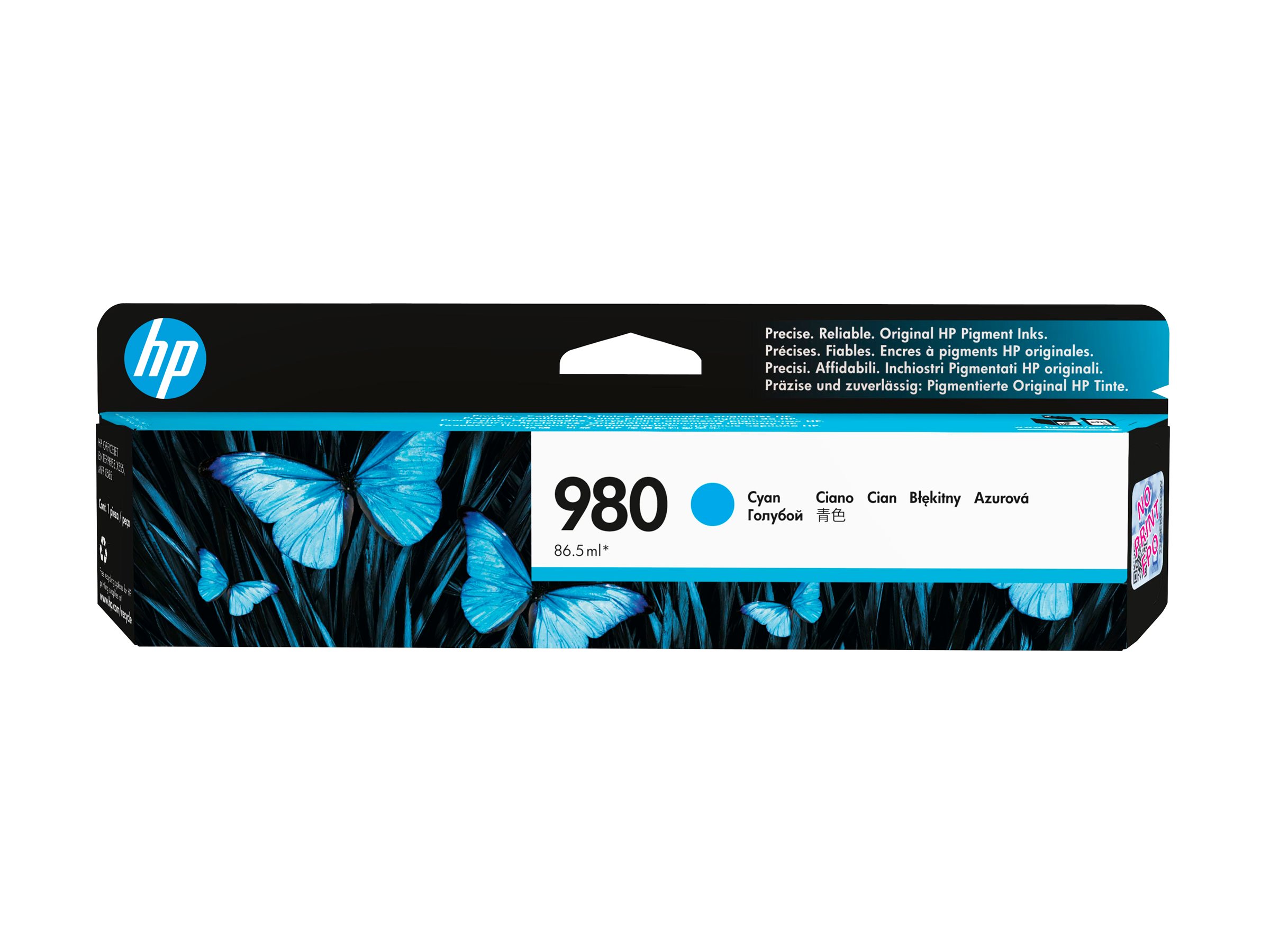 HP 980 Cyan Original Druckerpatrone