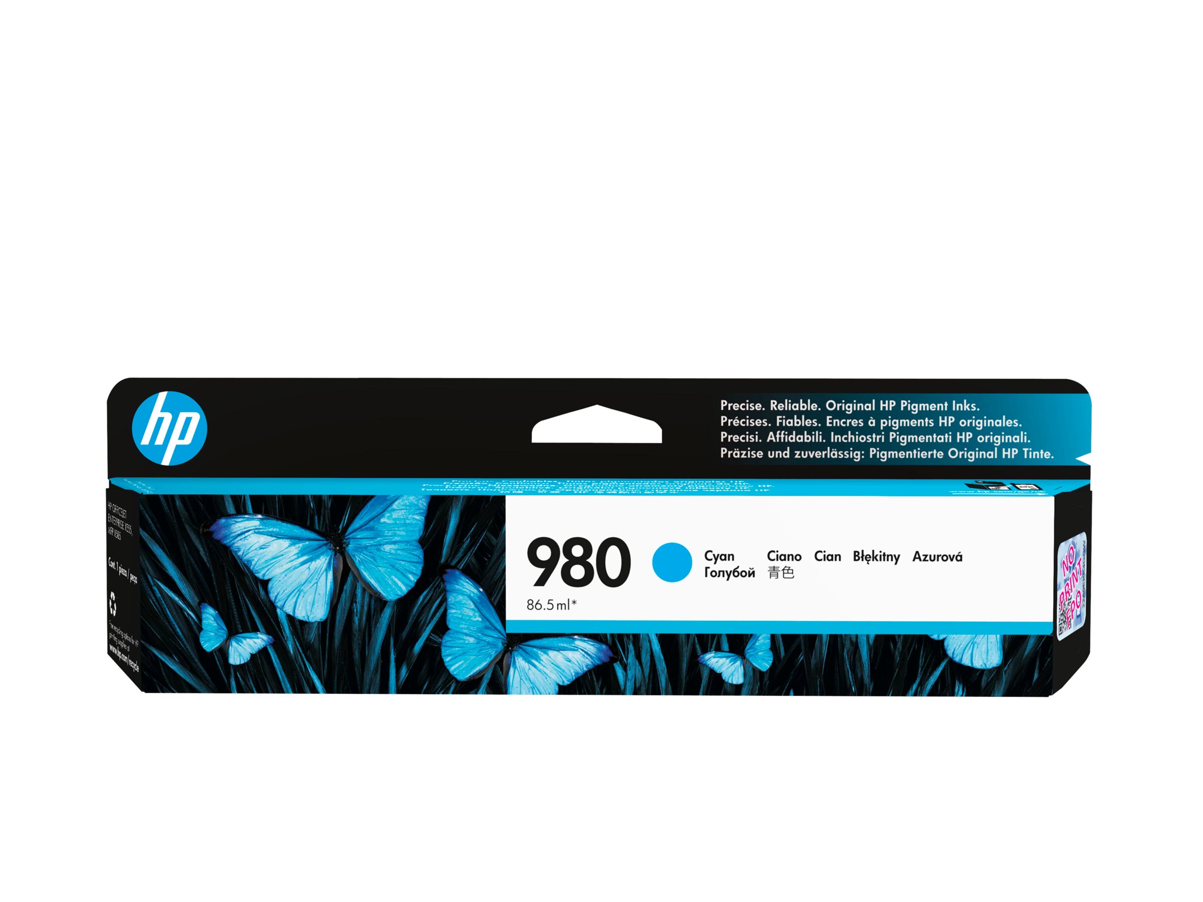 HP 980 Cyan Original Druckerpatrone
