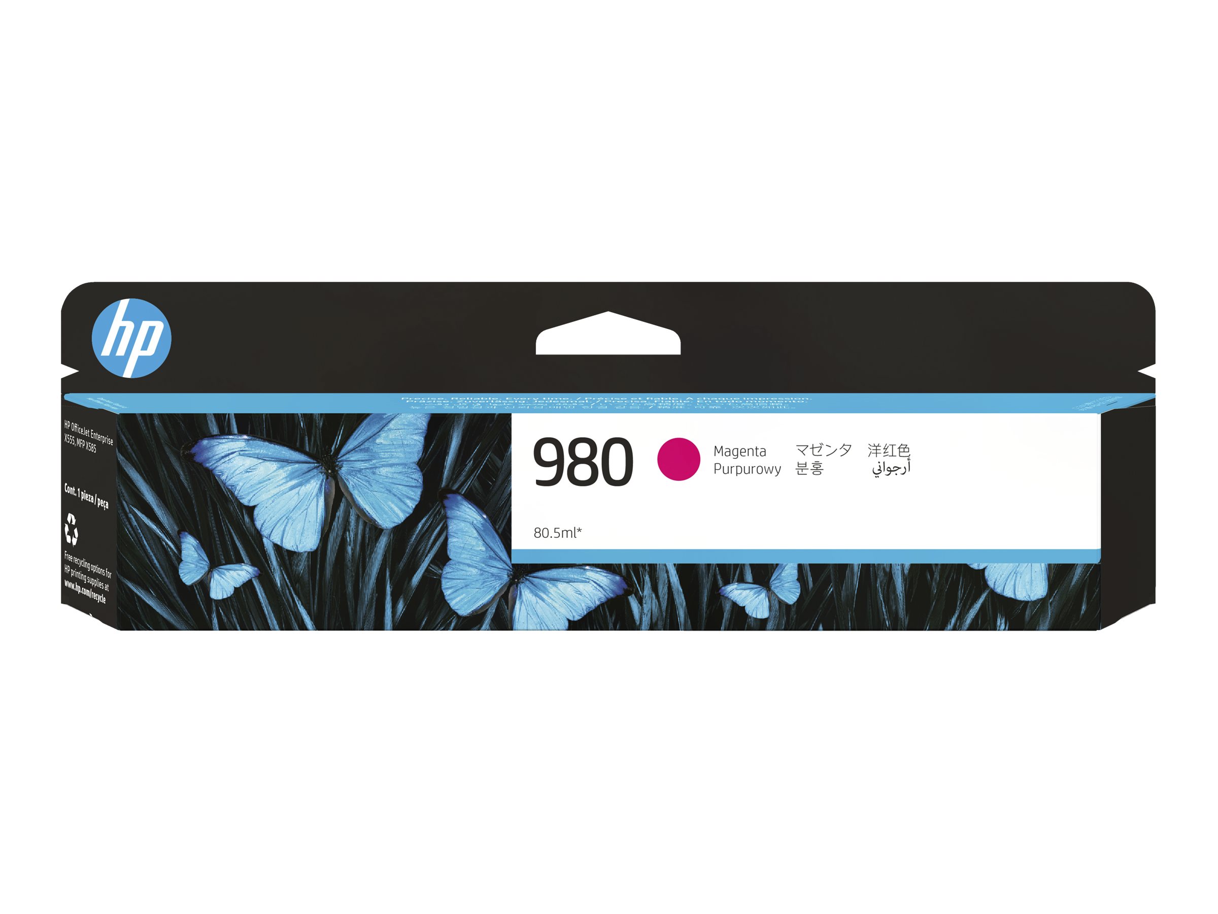 HP 980 Magenta Ink Office jet Enterprise