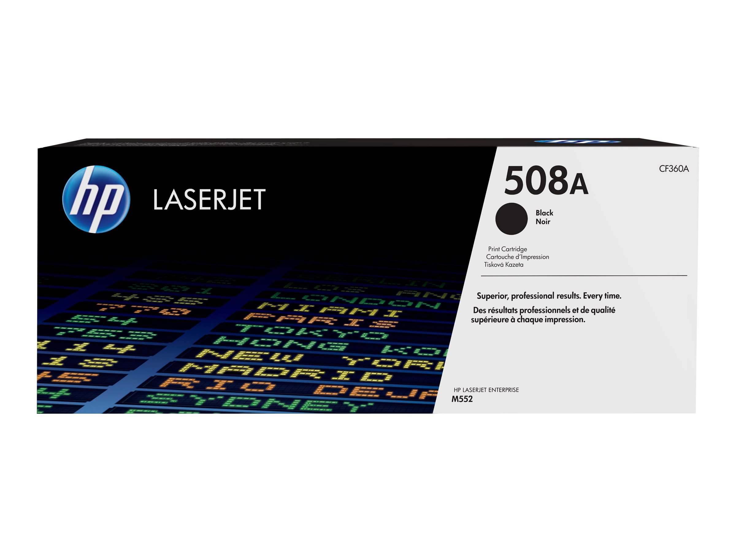 HP 508A Black Original LaserJet toner cartridge
