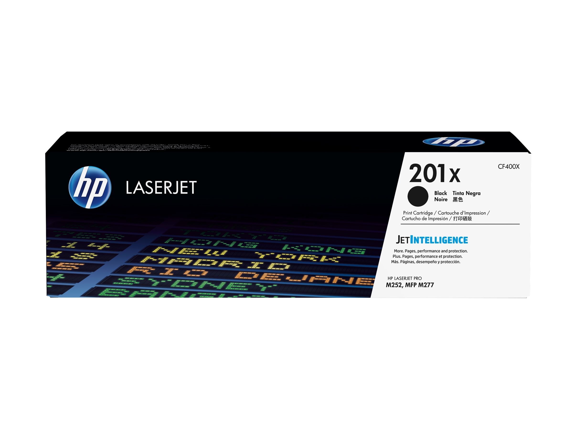 HP Toner 201X CF400X Schwarz bis zu 2.800 Seiten ISO/IEC 19798