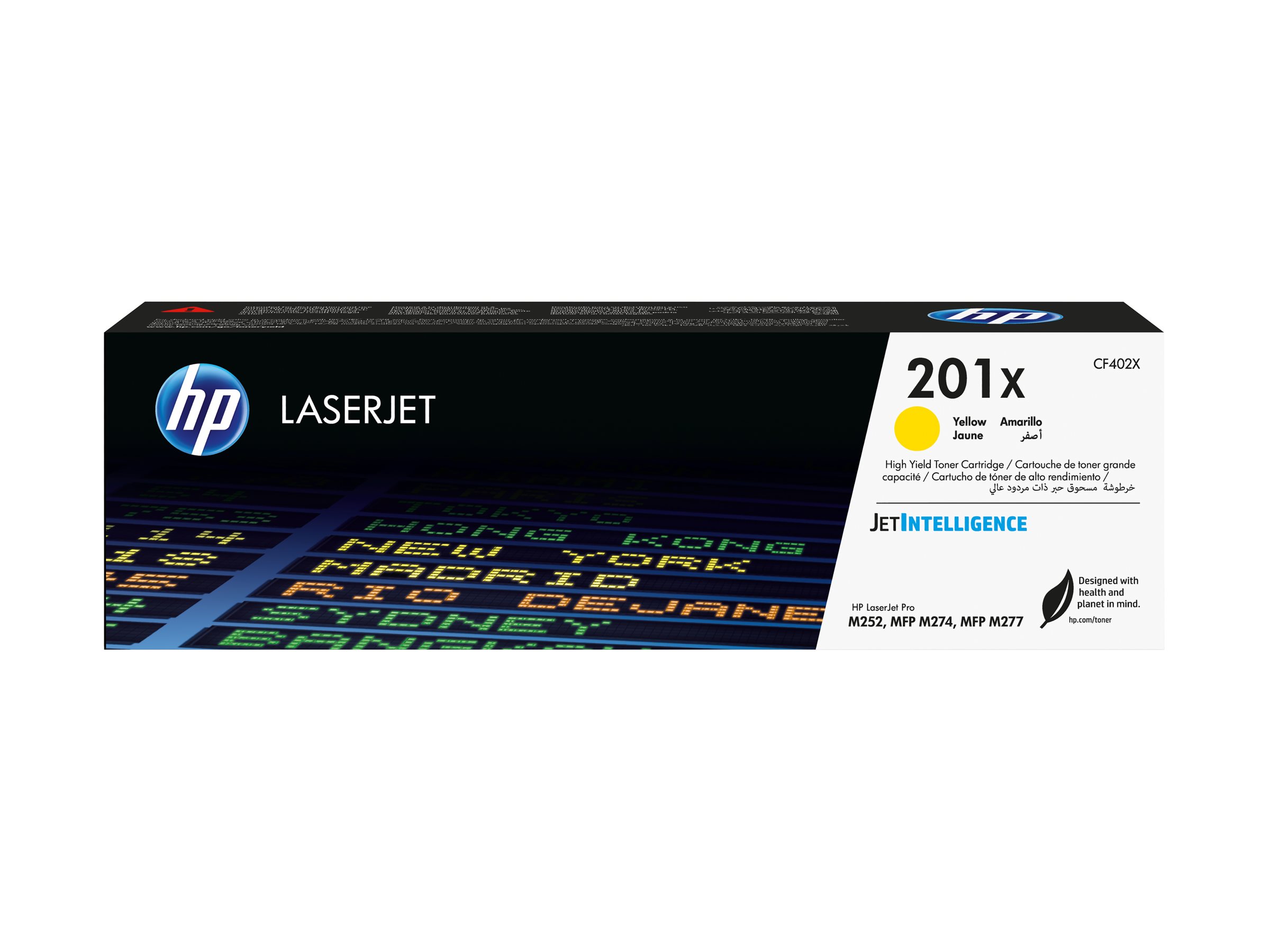 HP 201X      Gelb        LaserJet    Tonerpatrone