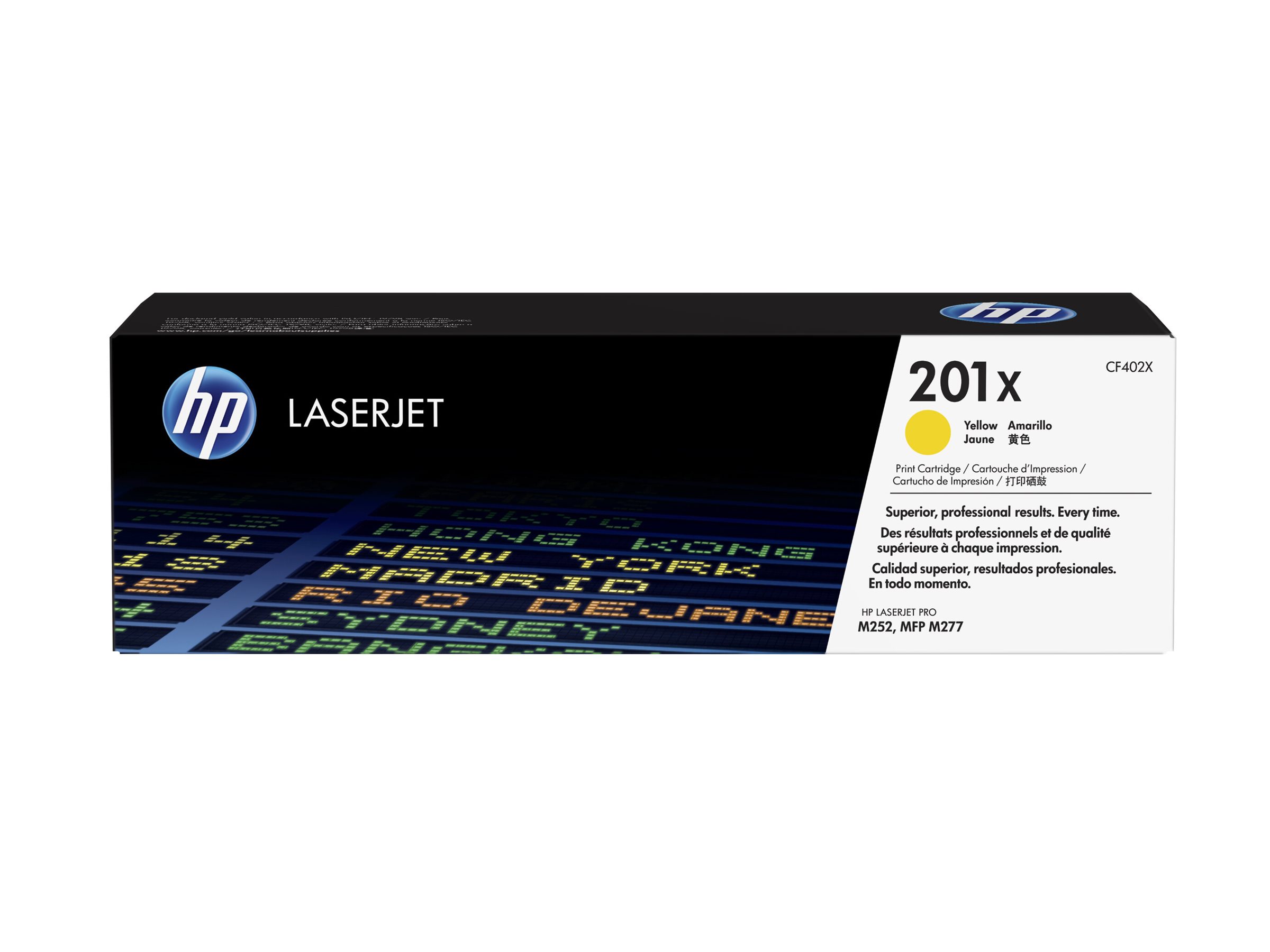 HP 201X      Gelb        LaserJet    Tonerpatrone