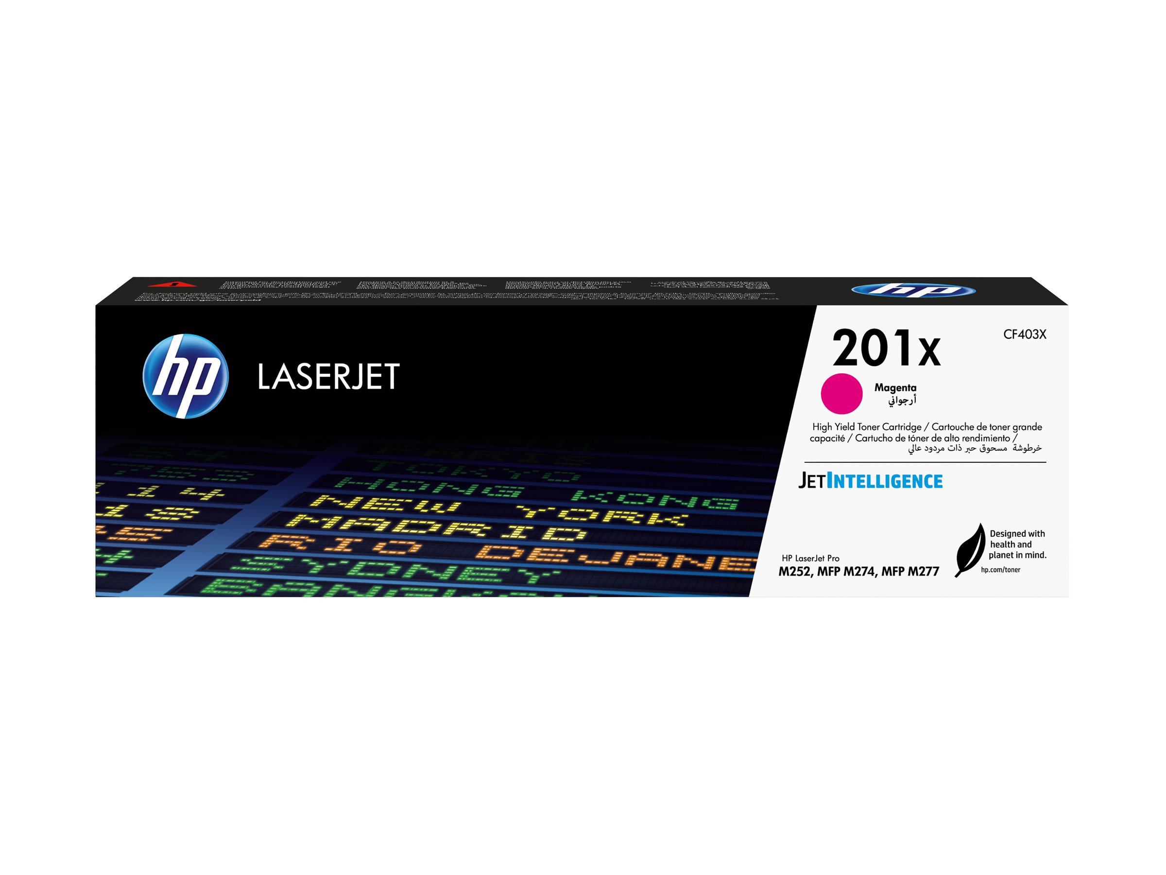 HP 201X      Magenta     LaserJet    Tonerpatrone