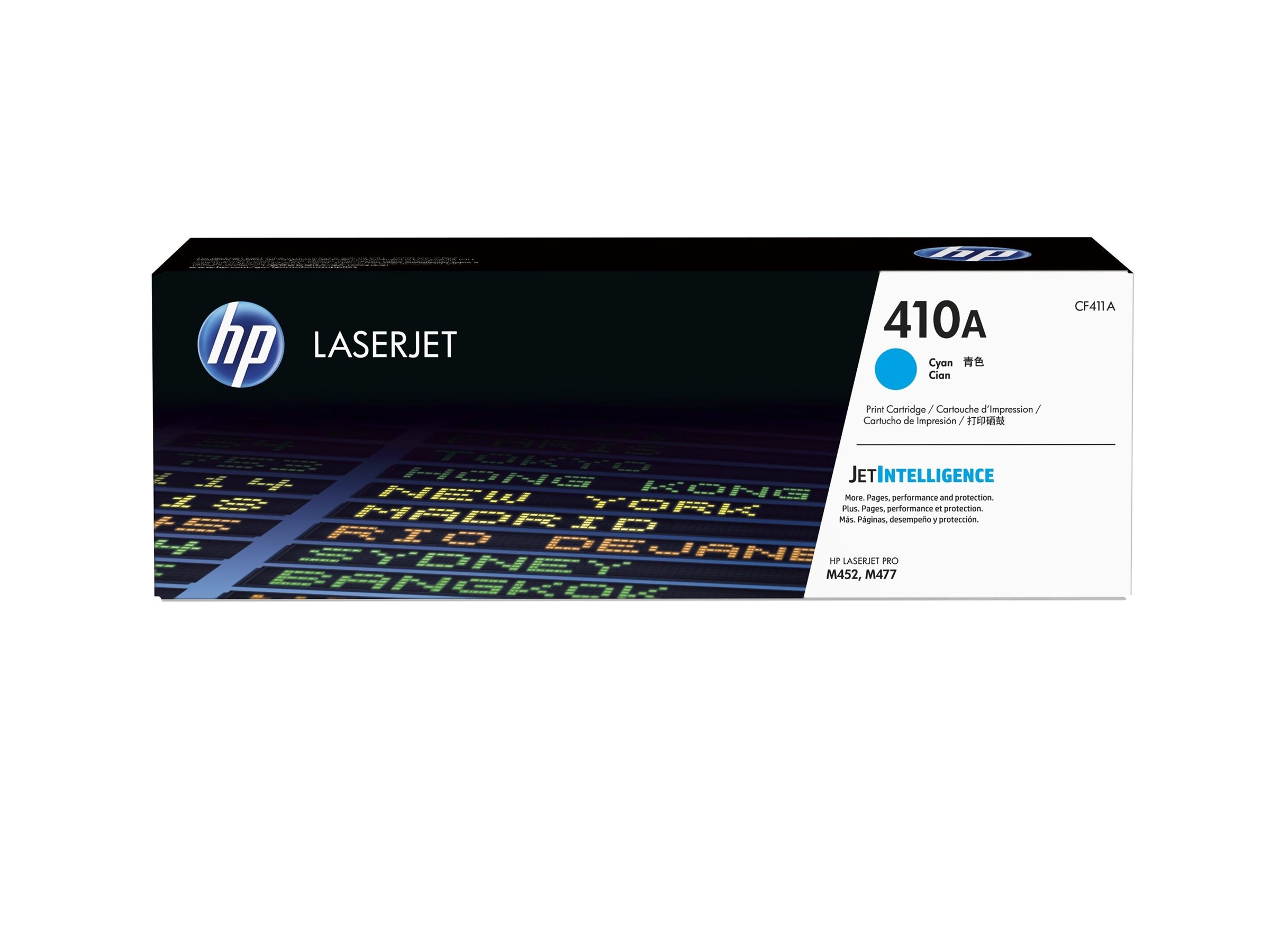 HP 410A      Cyan        LaserJet    Tonerpatrone