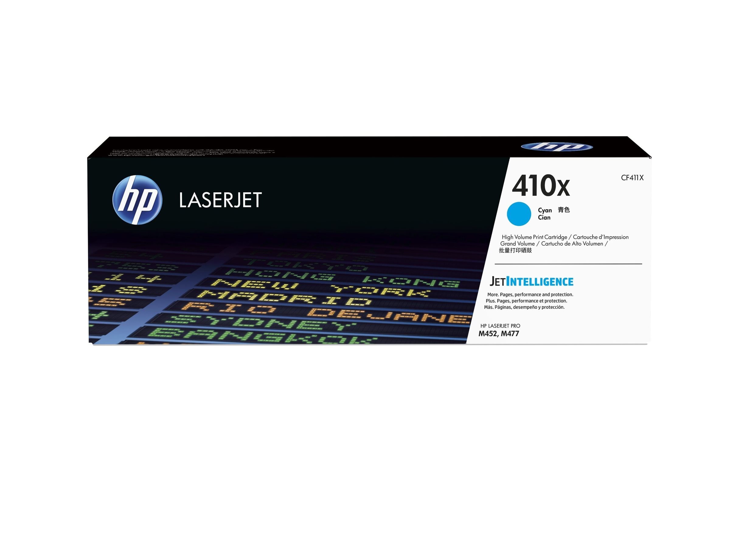 HP 410X Original Toner Cartridge cyan HY