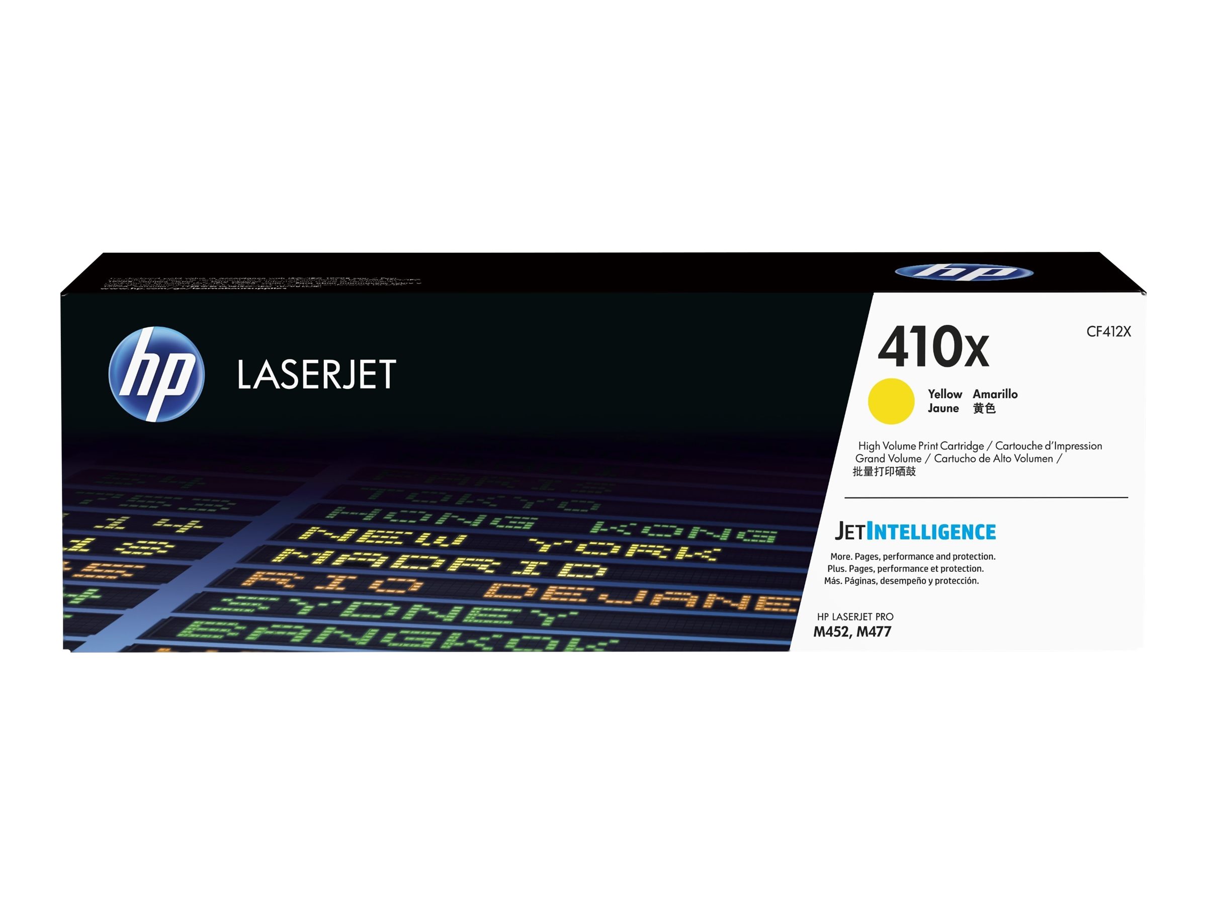 HP 410X      Gelb        LaserJet    Tonerpatrone