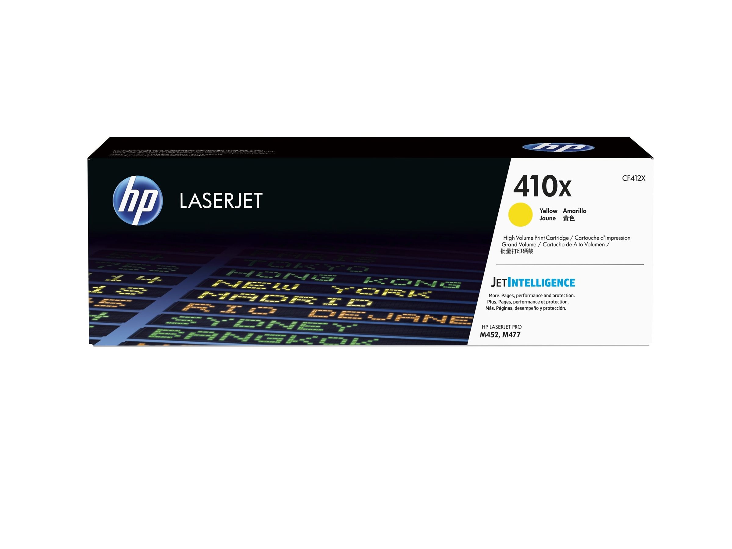 HP 410X      Gelb        LaserJet    Tonerpatrone