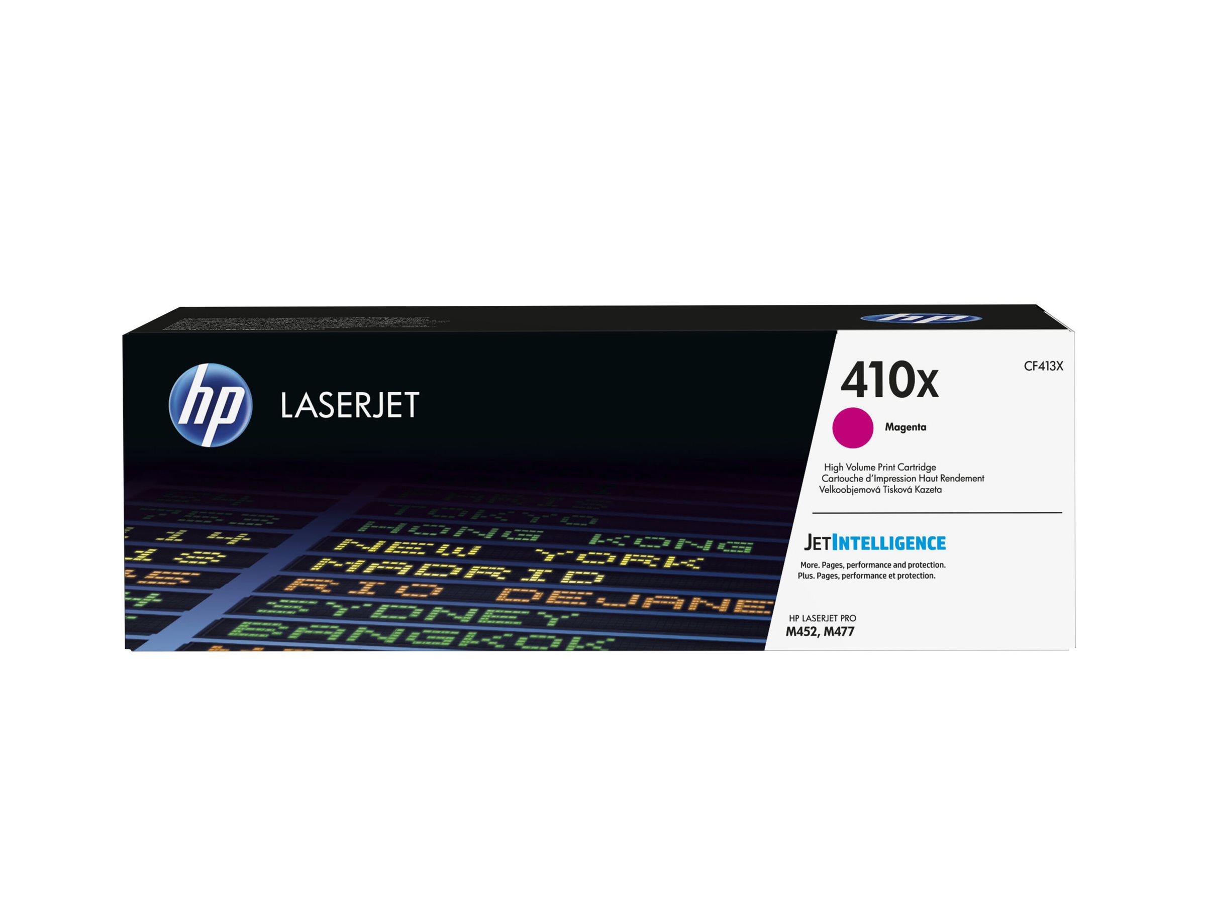 HP Original 410X Magenta LaserJet Tonerkartusche mit hoher Reichweite