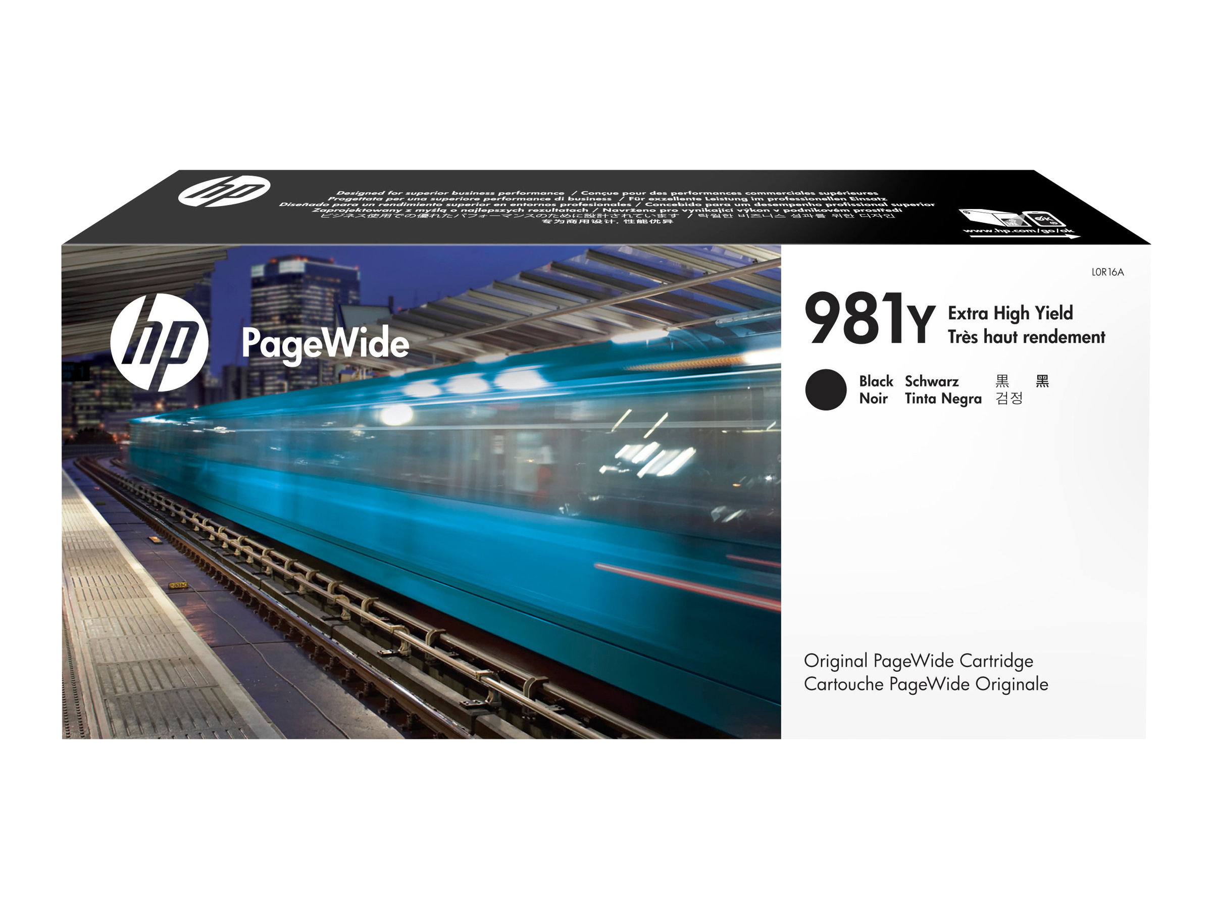 HP 981Y     Schwarz             Tintenpatrone 343,5ml
