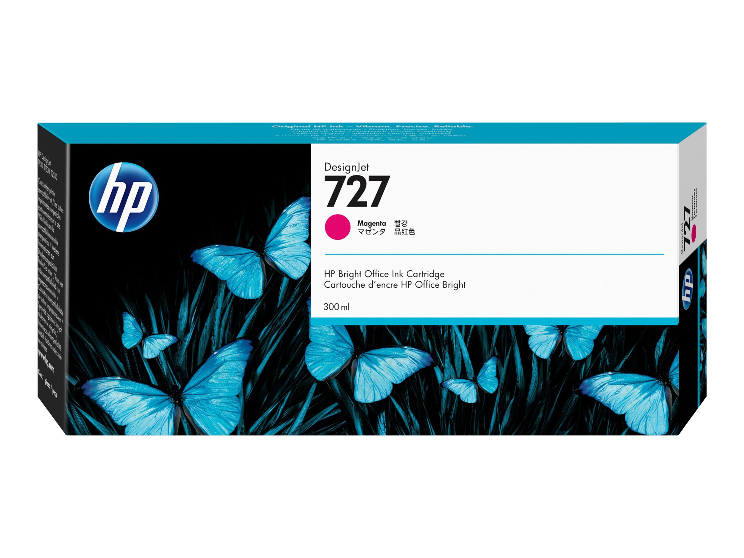 HP 727 300-ml Magenta DesignJet Ink Cartridge print head